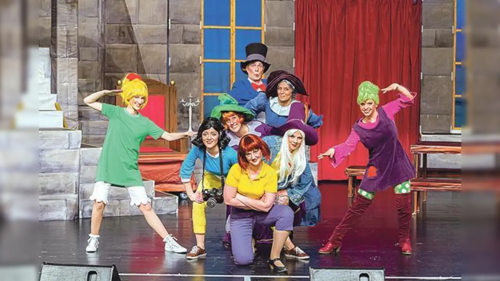 Bibi Blocksberg und ihre Freunde sind am 20. Oktober zu Gast im Kulturzentrum Taufkirchen.	 (Foto: VA)