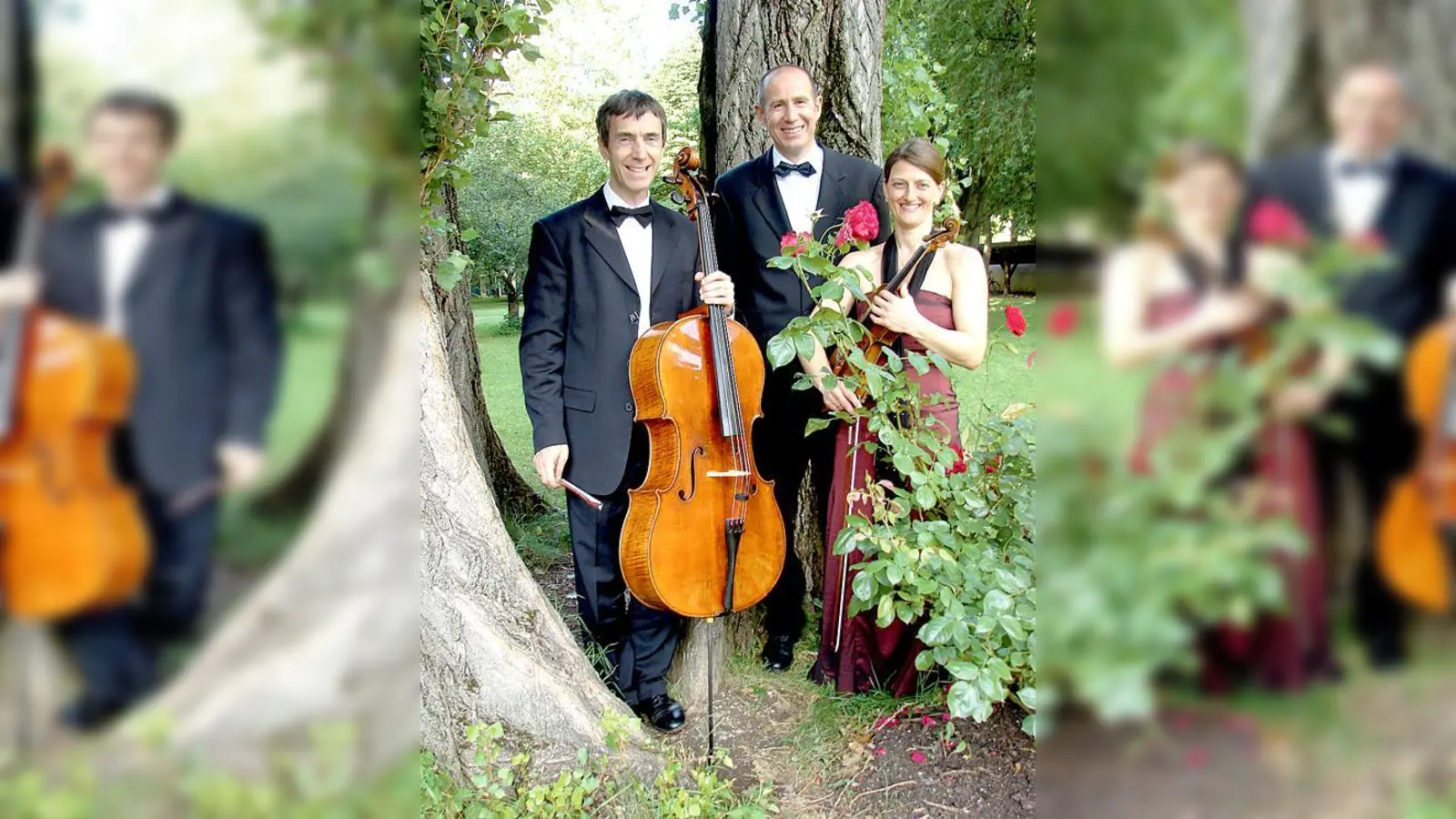 Das Trio des Münchner Salontrio Esplanade spielt im September im Kulturhaus Neuperlach.	 (Foto: VA)