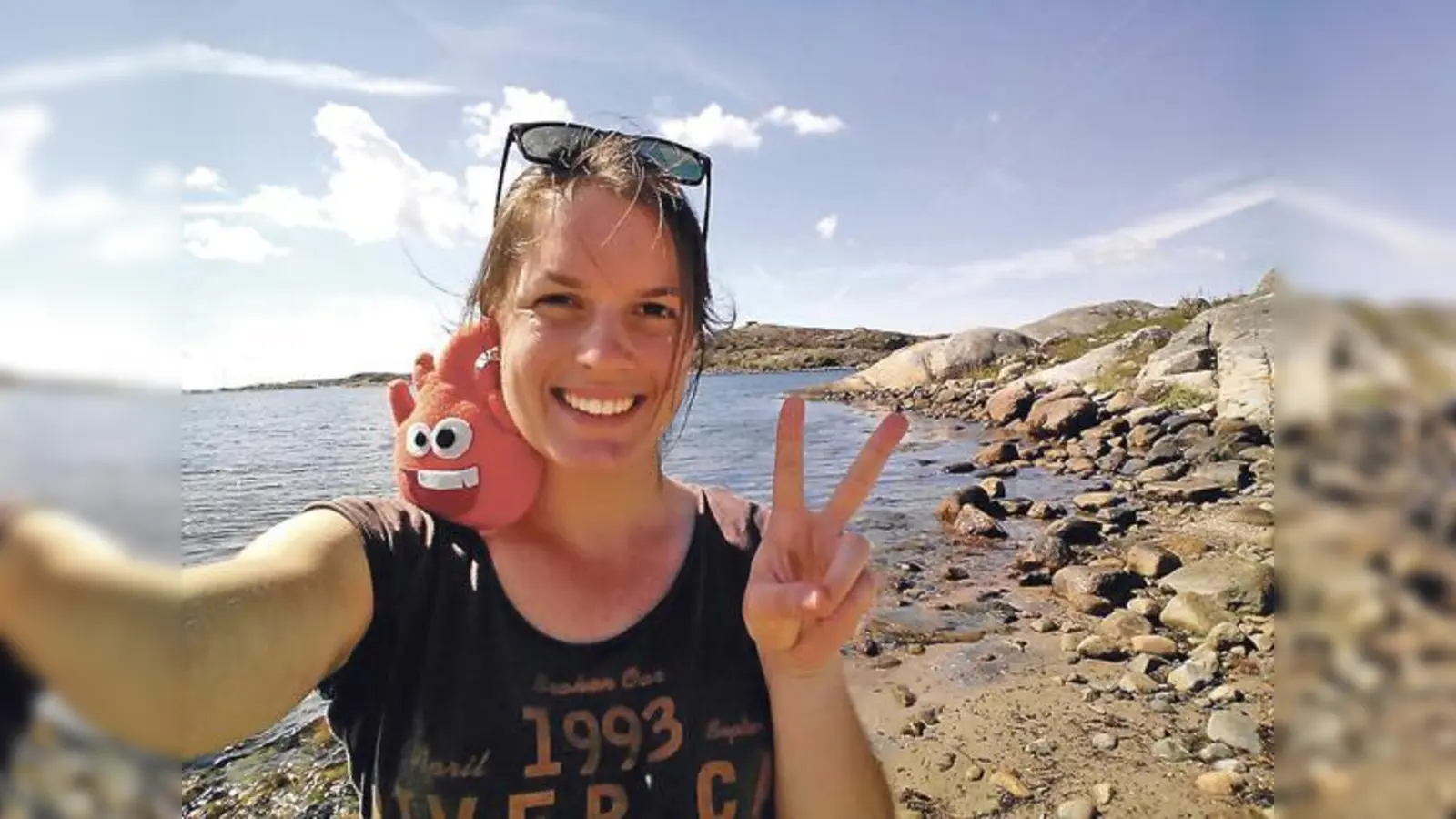 Anna Hubert von den Poing Speed Fires brachte aus Skandinavien gleich zwei Medaillen mit.	 (Fotos: Verein)