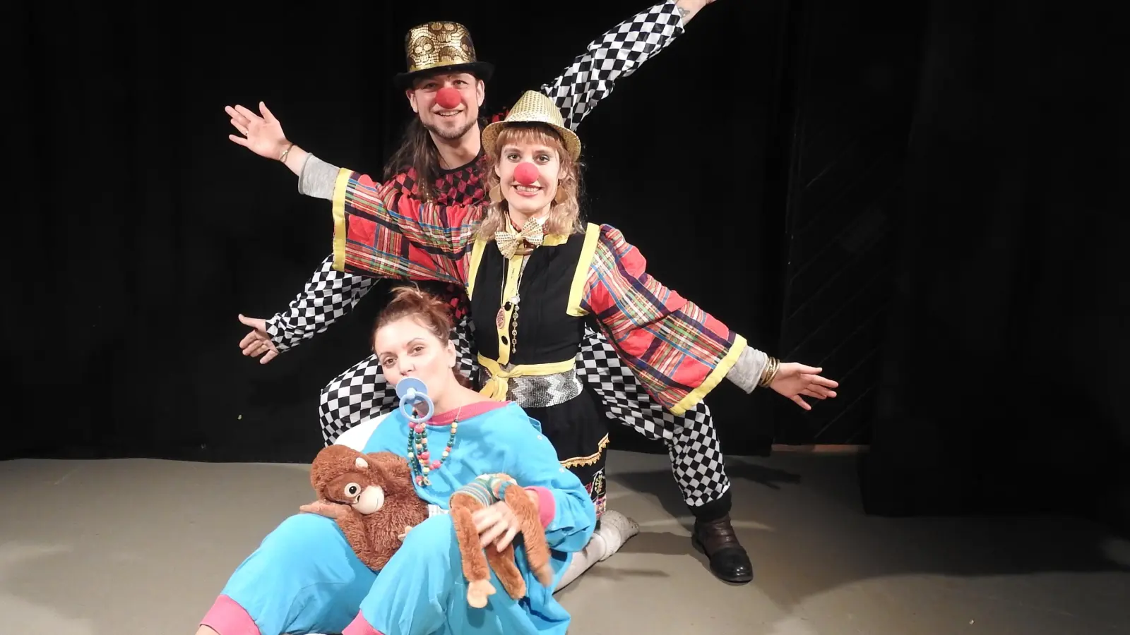 Die „Bühnenflöhe“ spielen am Samstag und Sonntag, 10. und 11. Januar, jeweils um 16 Uhr das Stück „Die dumme Augustine“ von Otfried Preußler.  (Foto: Theater in der Au)