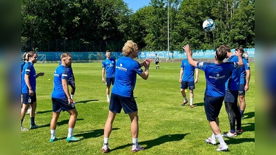 Aufgalopp: Trainingsstart beim TSV 1860 München. (Foto: C.J.)