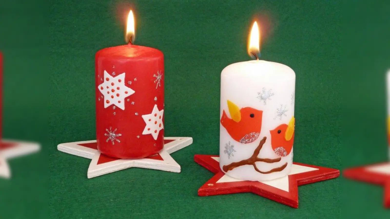 Weihnachtliches wird in der Kreativwerkstatt des Feierwerk Nachbarschaftstreffs hergestellt. (Foto: Feierwerk e.V.)