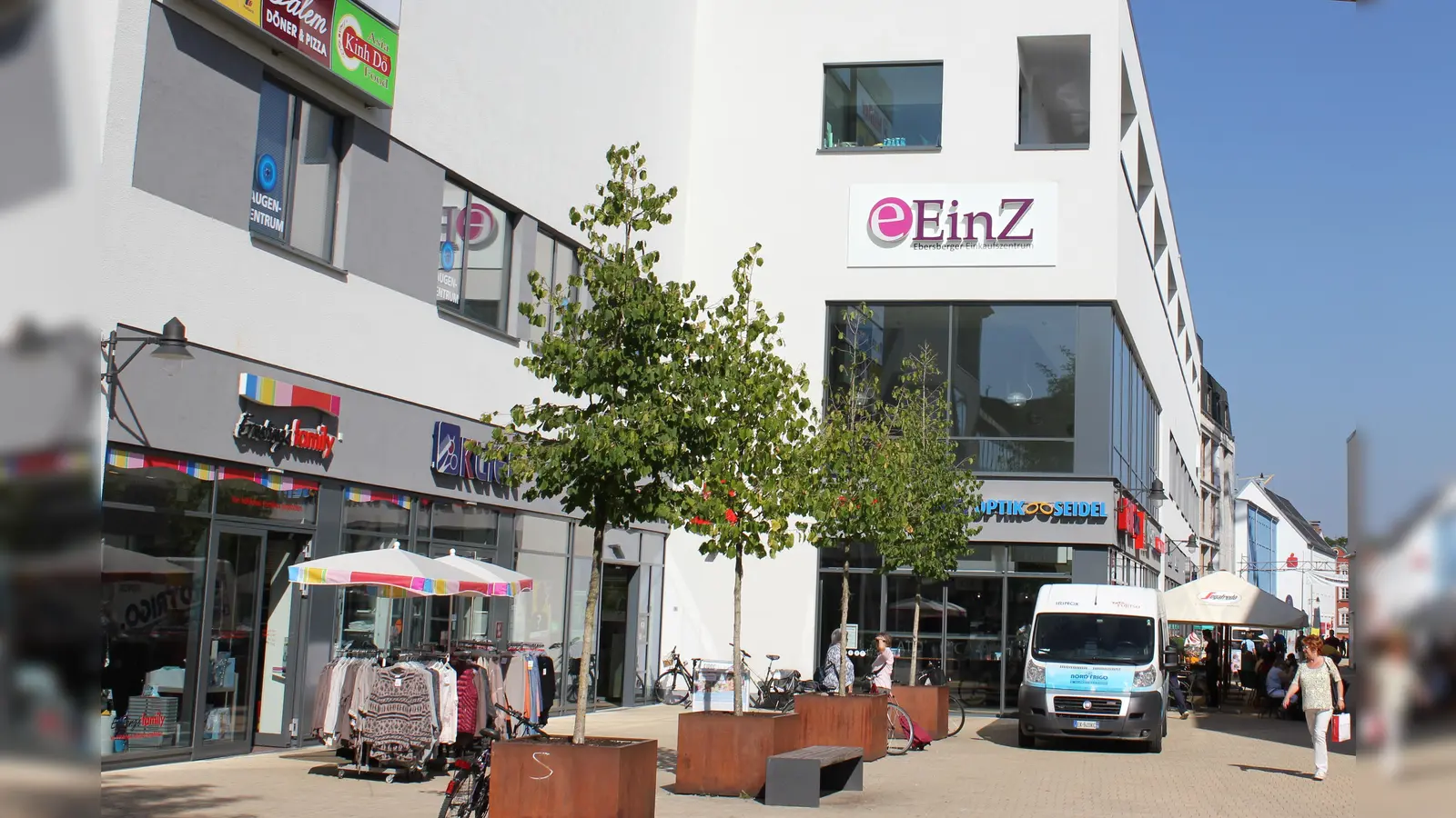 Zum Martinimarkt hat natürlich auch das Einkaufszentrum e-EinZ bis 18 Uhr geöffnet.  (Foto: Stefan Dohl)