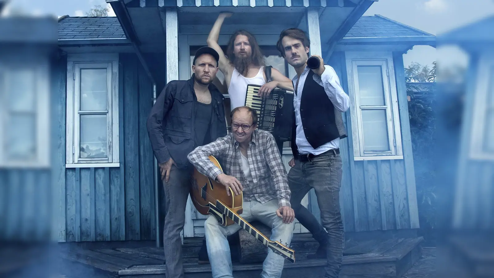  „Bei den Finnen“ heißt das neue Programm der vier Musiker aus Franken. (Foto:  Kathy Hennig)