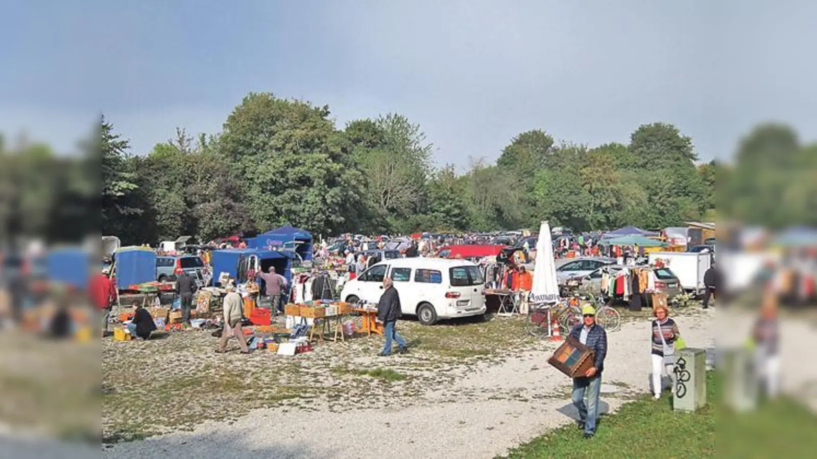 An zwei Sonntagen (1. Oktober und 29. Oktober) kann man sich  in Neufahrn mit Schnäppchen eindecken. 	 (Foto: VA)