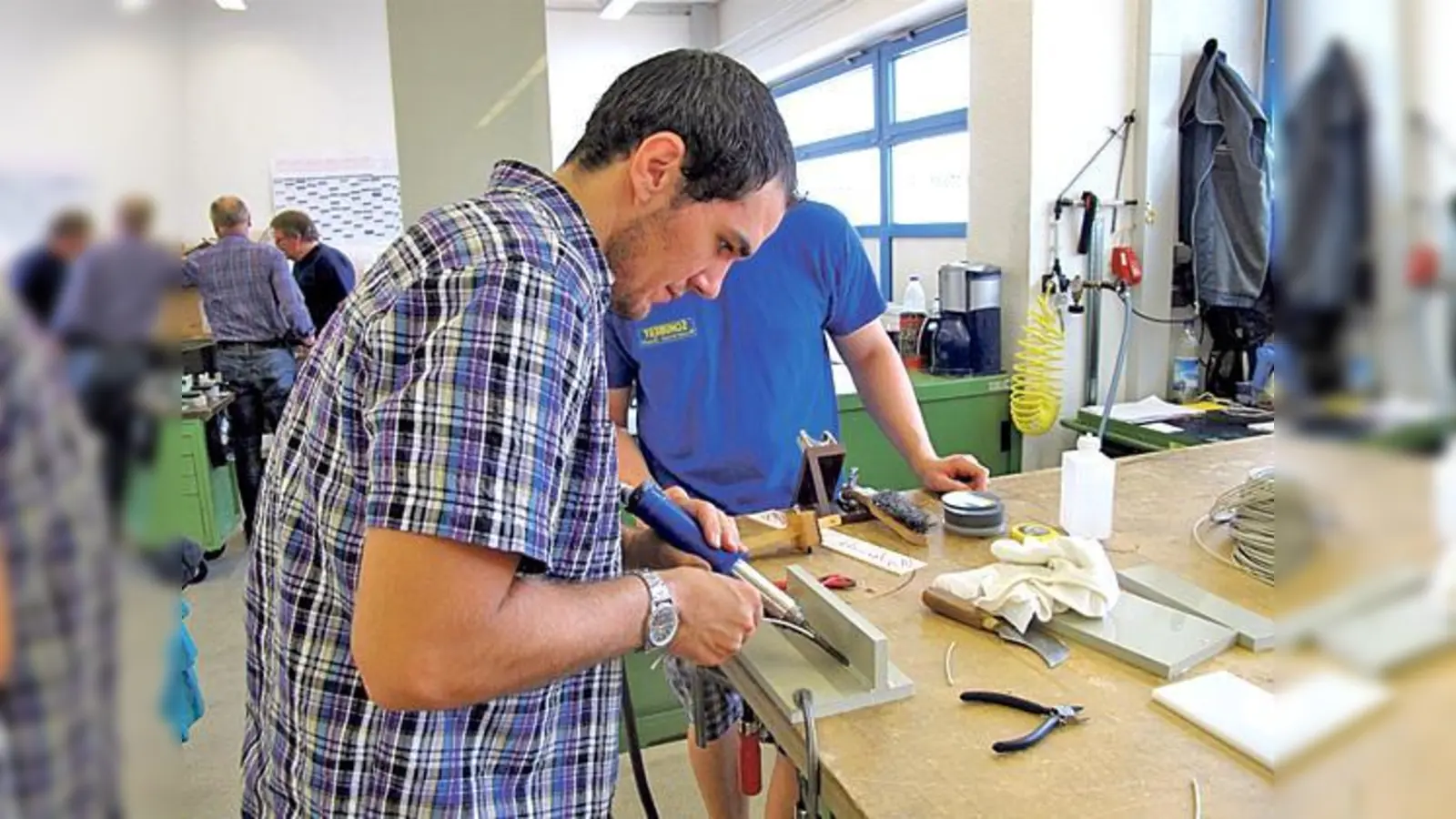 Es lohnt sich: Beim dritten Truderinger Handels- und Handwerkertag kann man selber Hand anlegen und ausprobieren.	 (Foto: VA)
