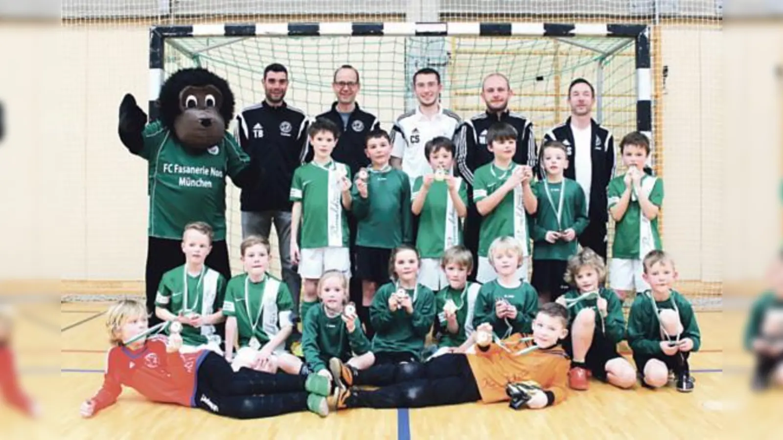 Die F1-Junioren des FC Fasanerie Nord gaben ihr Bestes.	 (Foto: Verein)