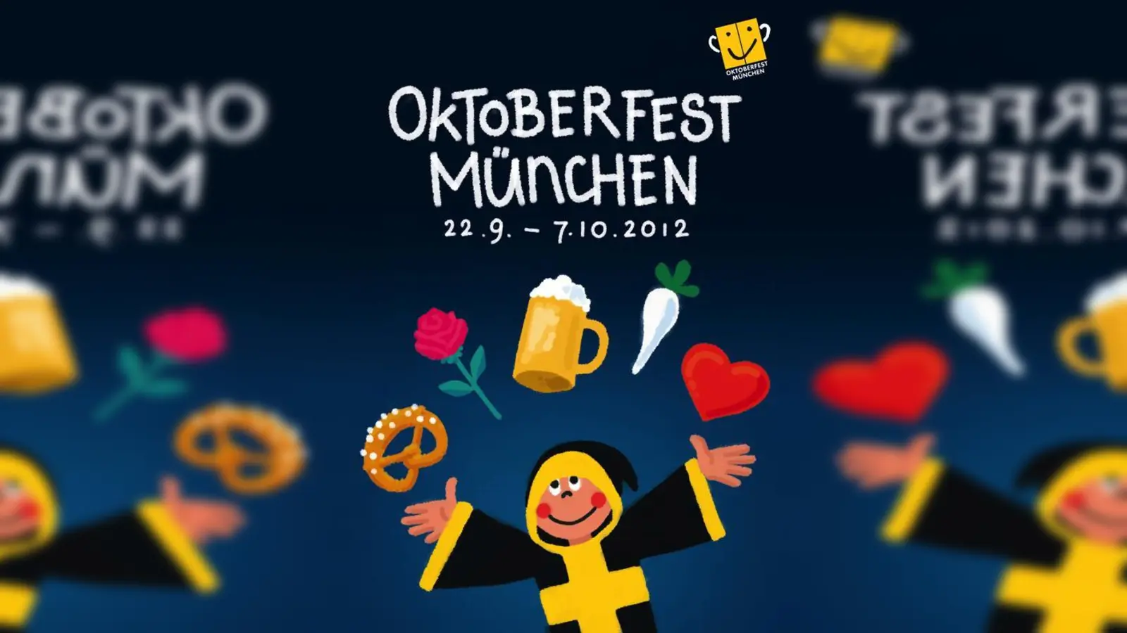 Mit diesem Plakat wird das kommende Oktoberfest beworben.  (Foto: Tourismusamt)