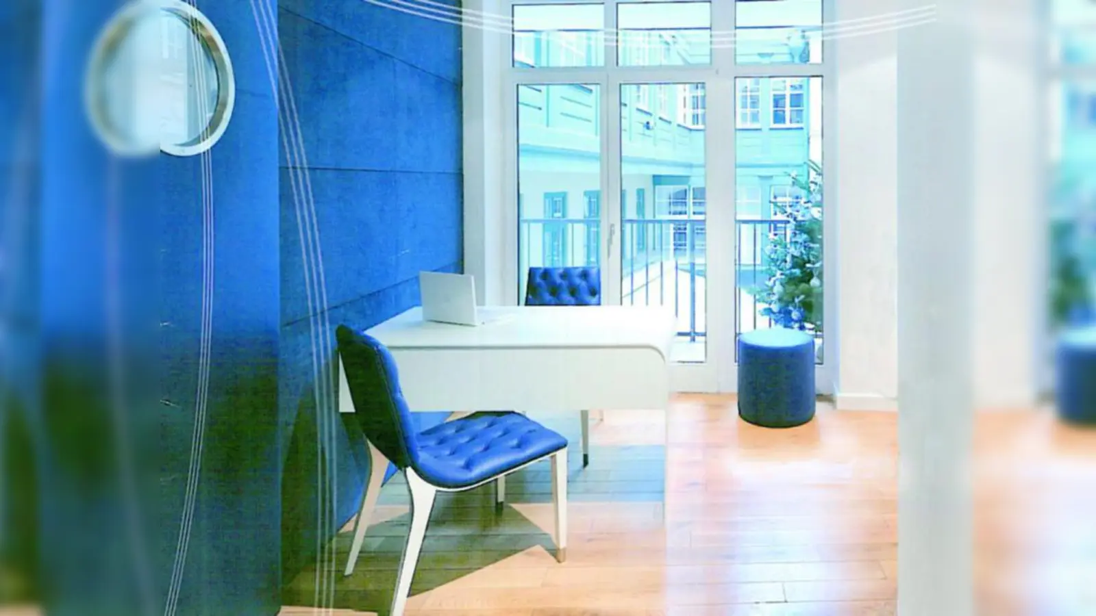 Das Praxisambiente schafft den Spagat zwischen Moderne und Gemütlichkeit spielend. (Foto: Lombardo)