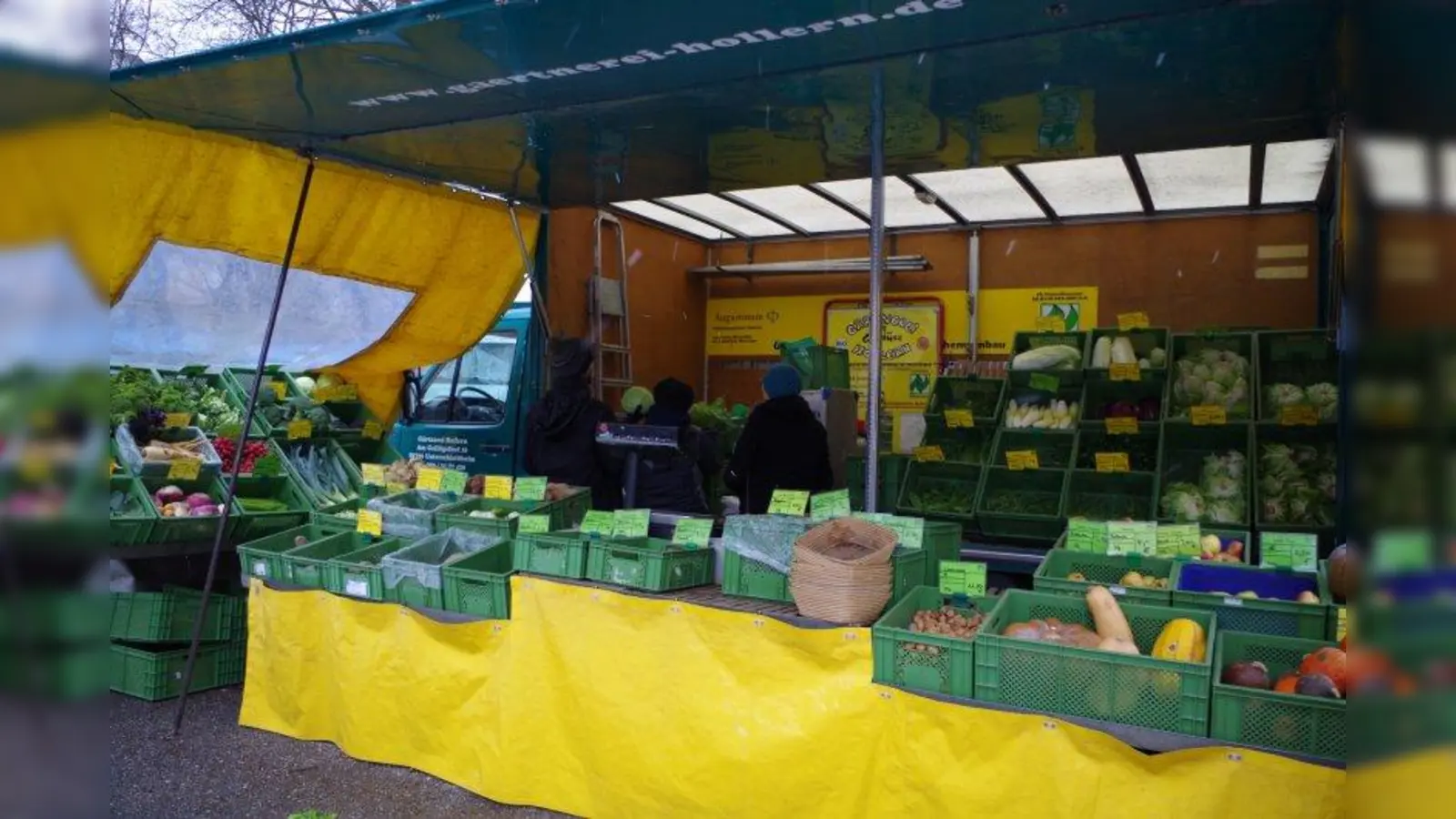 Der Laimer Wochenmarkt muss langfristig verlegt werden. Wohin, steht noch nicht endgültig fest. (Foto: kö)