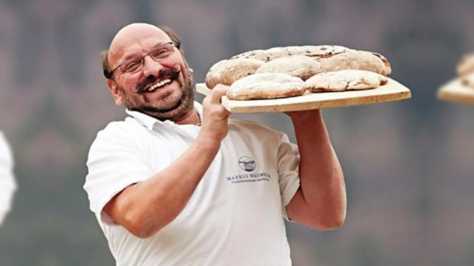 Sportlich: Der Bäcker im Markus Wasmeier Freilichtmuseum ist viel unterwegs.  (Foto: Wasmeier Freilichtmuseum)