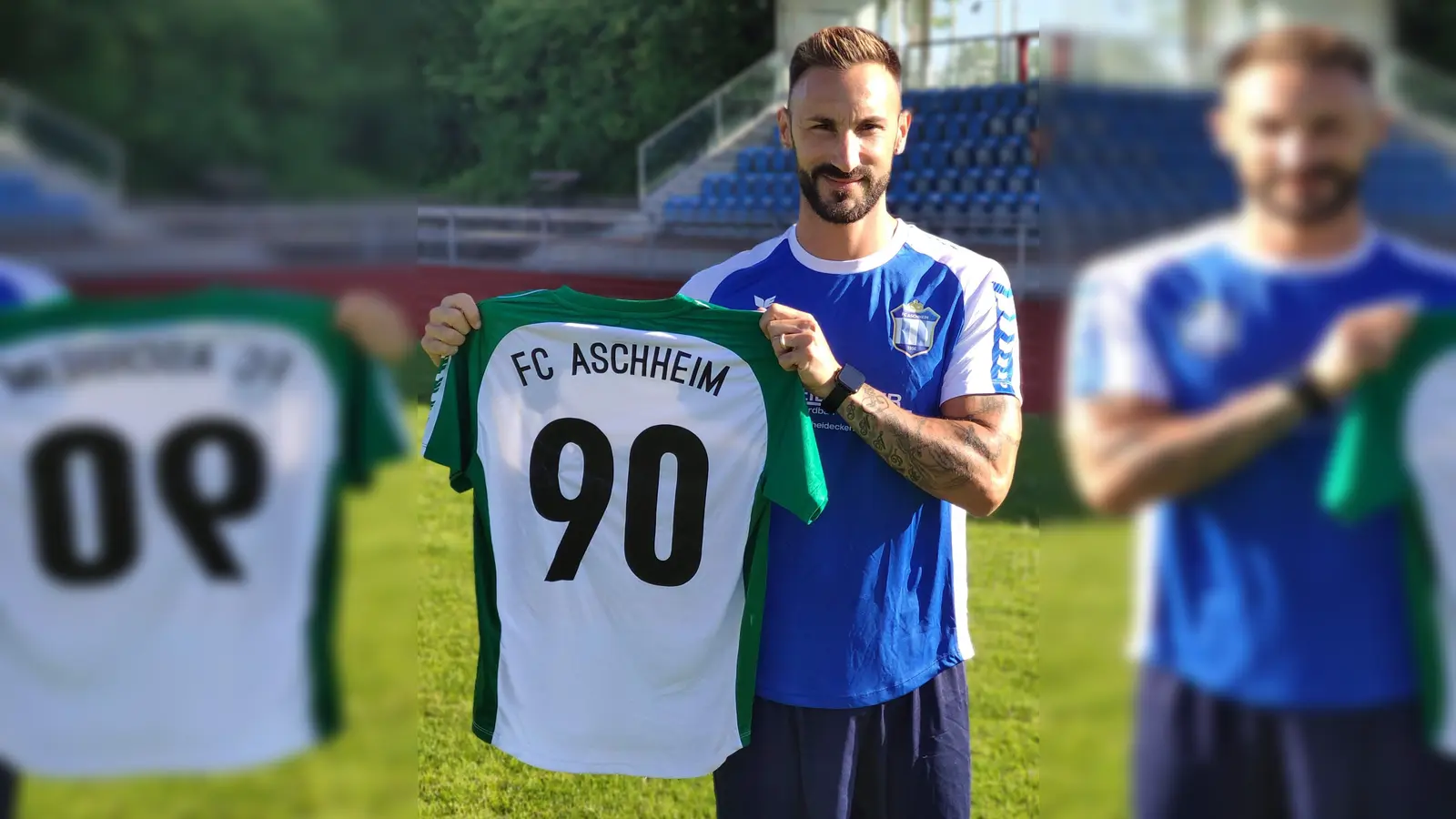 Einst Profi beim FC Bayern: Diego Contento läuft künftig für den FC Aschheim auf. (Foto: Verein)