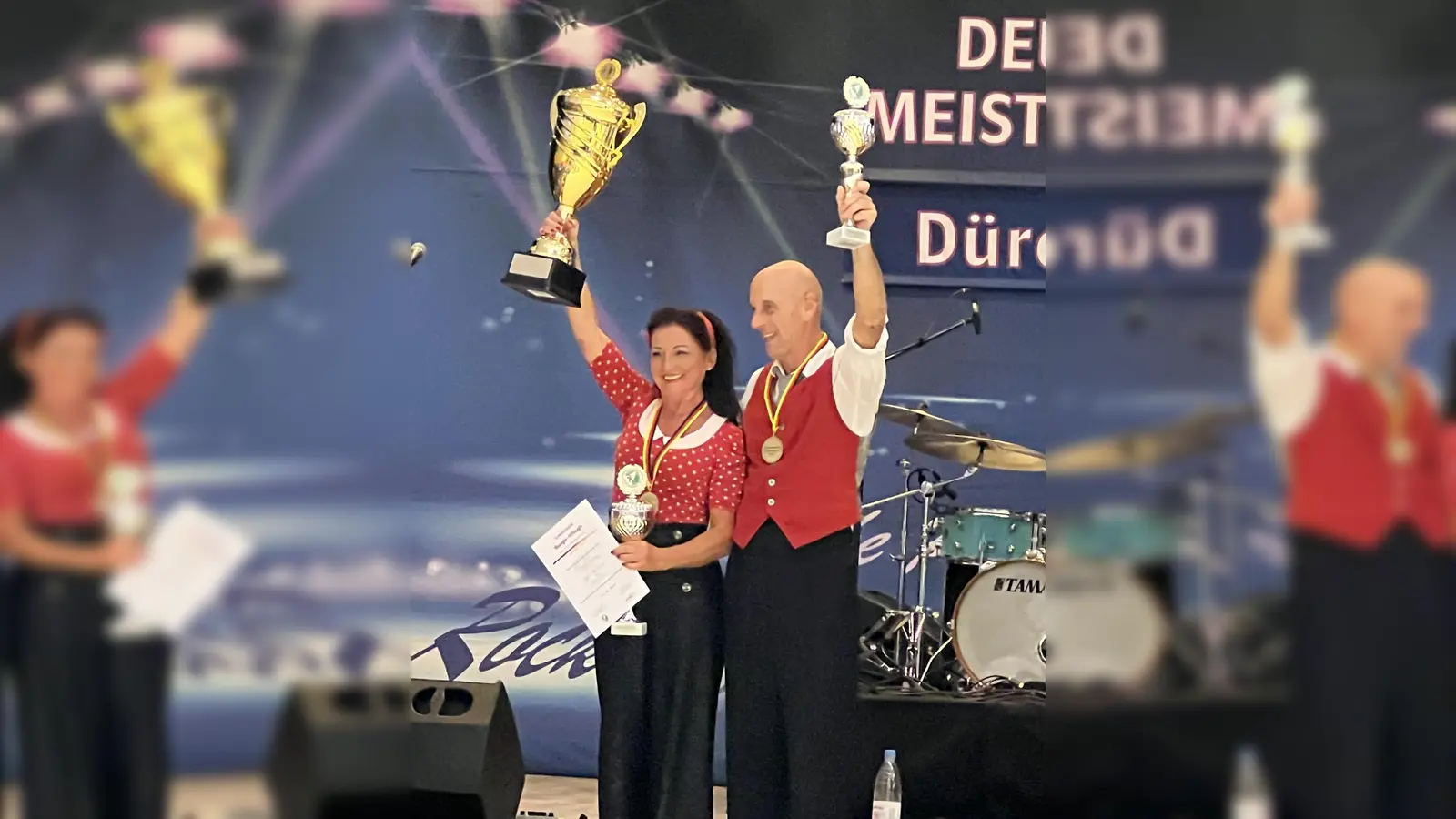 Conny &amp; Steff bleiben dem Boogie Woogie auch nach dem Ende ihrer aktiven Zeit treu und werden als Trainer weiterarbeiten. (Foto: Boogie Magic's)