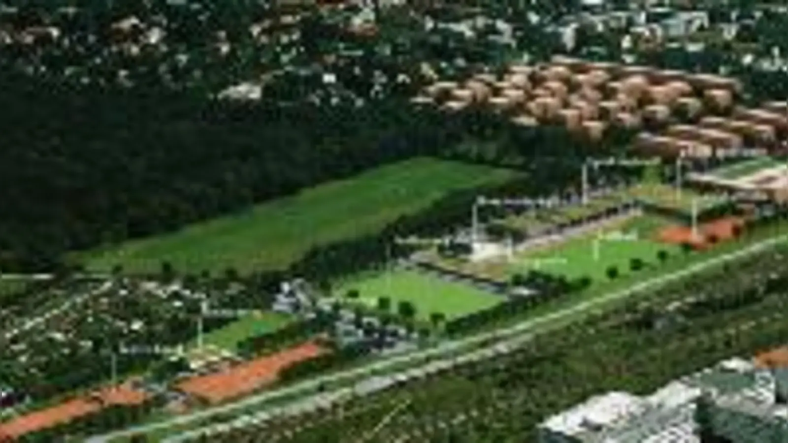 So soll der neue Sportpark aussehen.	 (Foto: Vivico)