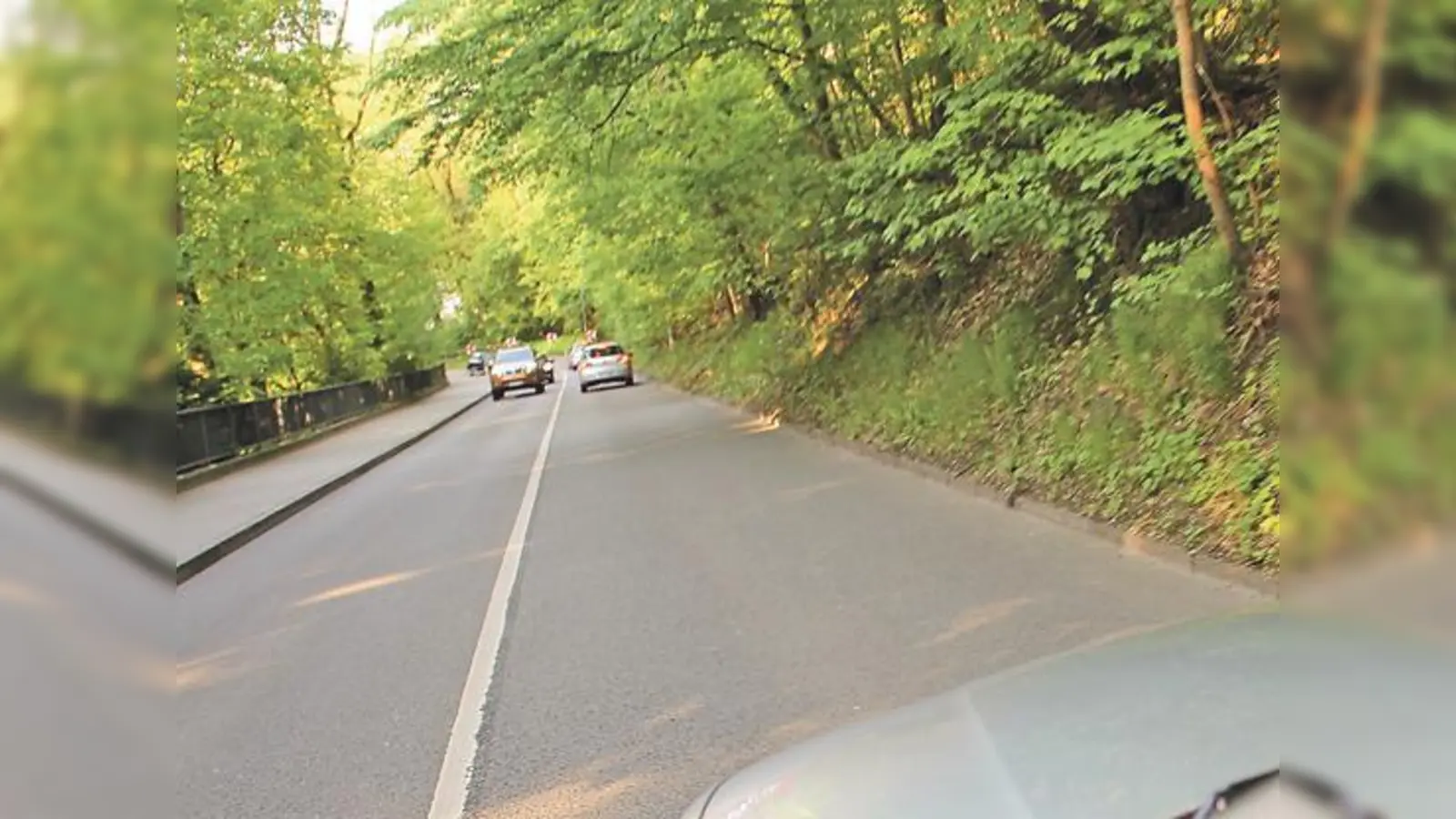 Steile Rampe und Autos allerorten  aber E-Mobile packen das auch. Eine bessere Verbindung zwischen Harlaching und den Isarauen über den Harlachinger Berg könnte ein Argument für den Einsatz von E-Mobilen sein.	 (Foto: RedH)