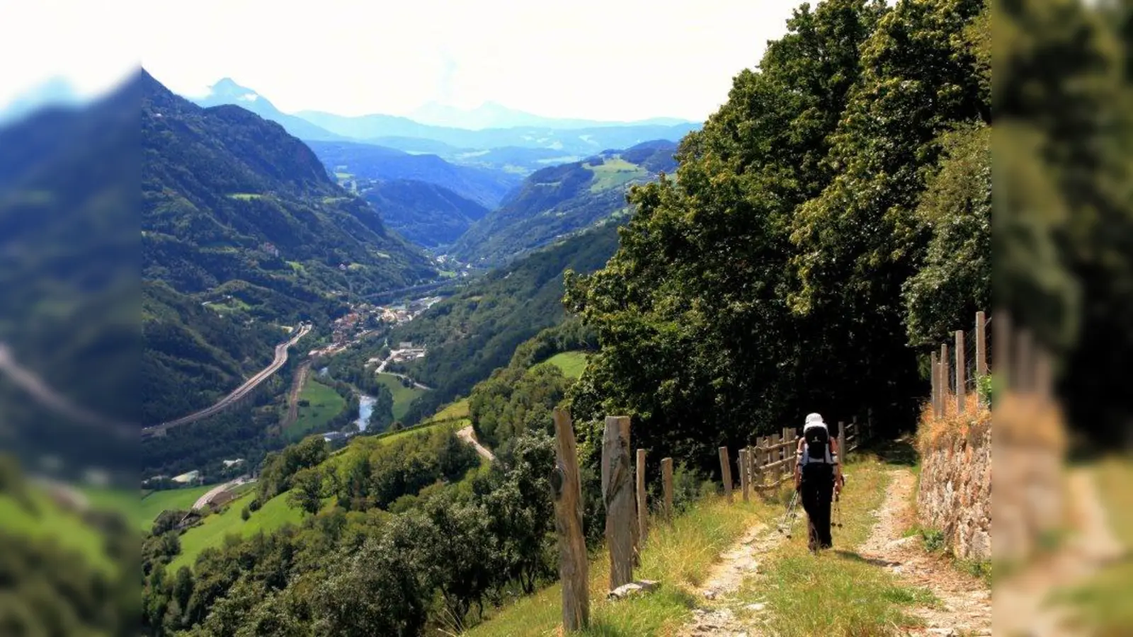 Eine Wanderung entlang des Keschtnwegs bietet reizvolle Ausblicke. (Foto: © Dieter Messerle)