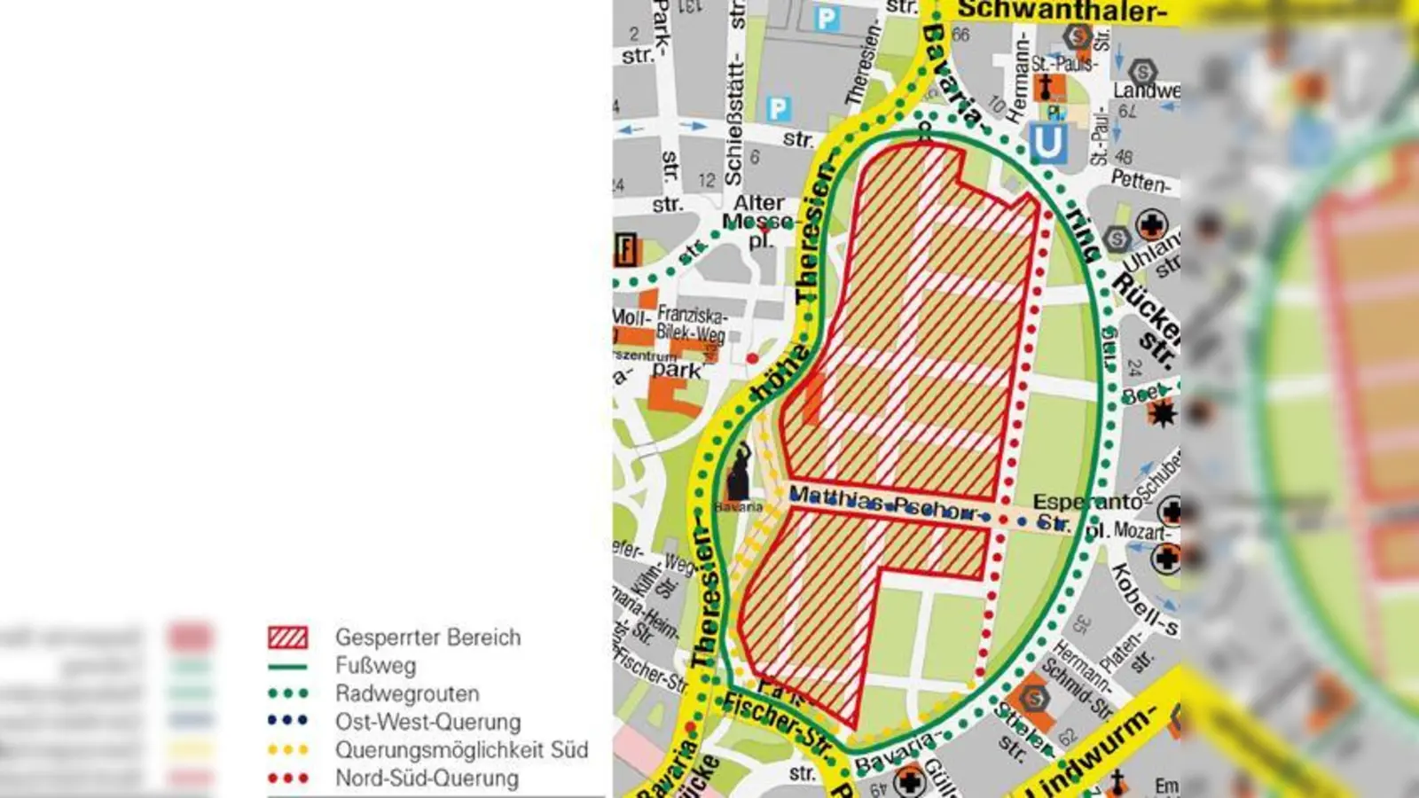 Auf der Theresienwiese haben die Aufbauarbeiten für die Wiesn 2017 begonnen.   (Foto: Landeshauptstadt München)