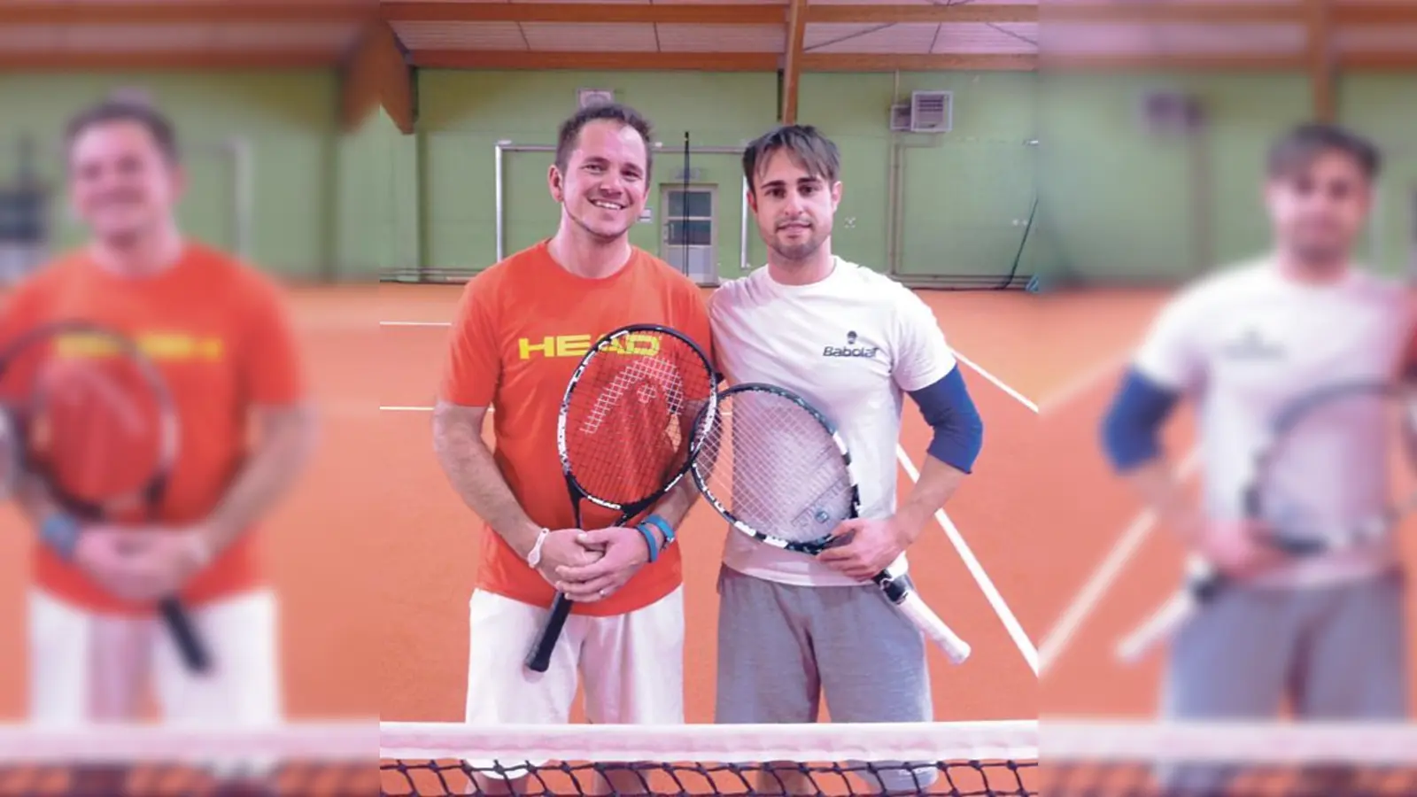 Maximilian Schmuck (links) freut sich auf die Zusammenarbeit mit Markus Krimmer.  (Foto: Verein)