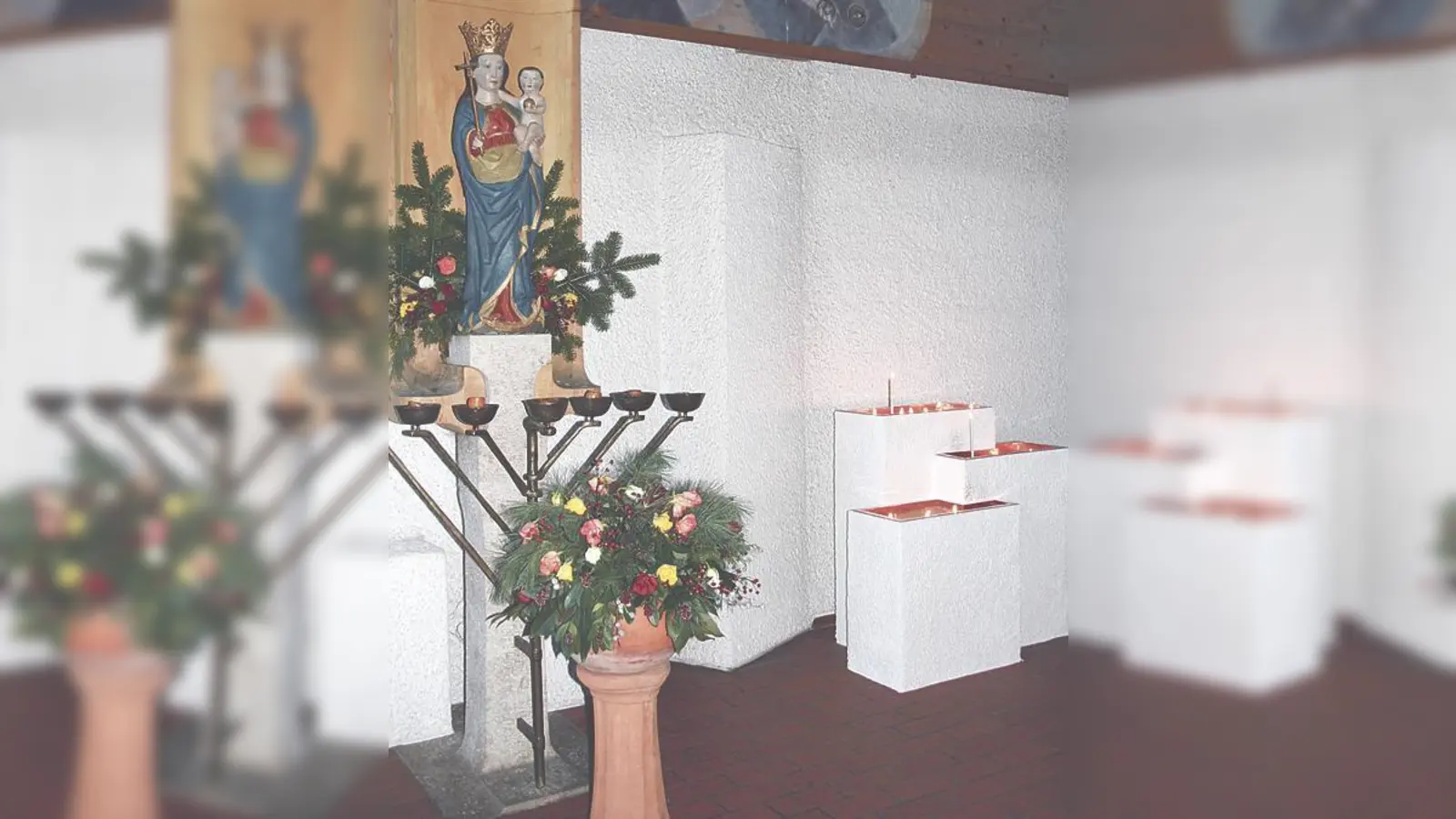 Steffen Schuster schuf den neuen Opferstock in der Kirche Maria Königin.  (Foto: Privat)