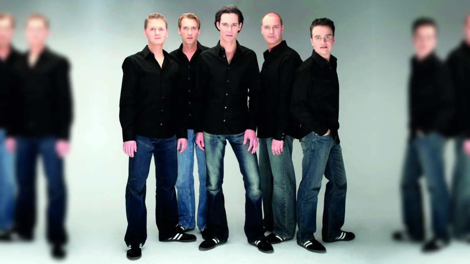 Wolfram Lattke, Martin Lattke, Frank Ozimek, Daniel Knauft und Holger Krause sind das ensemble amarcord. (Foto: pi)