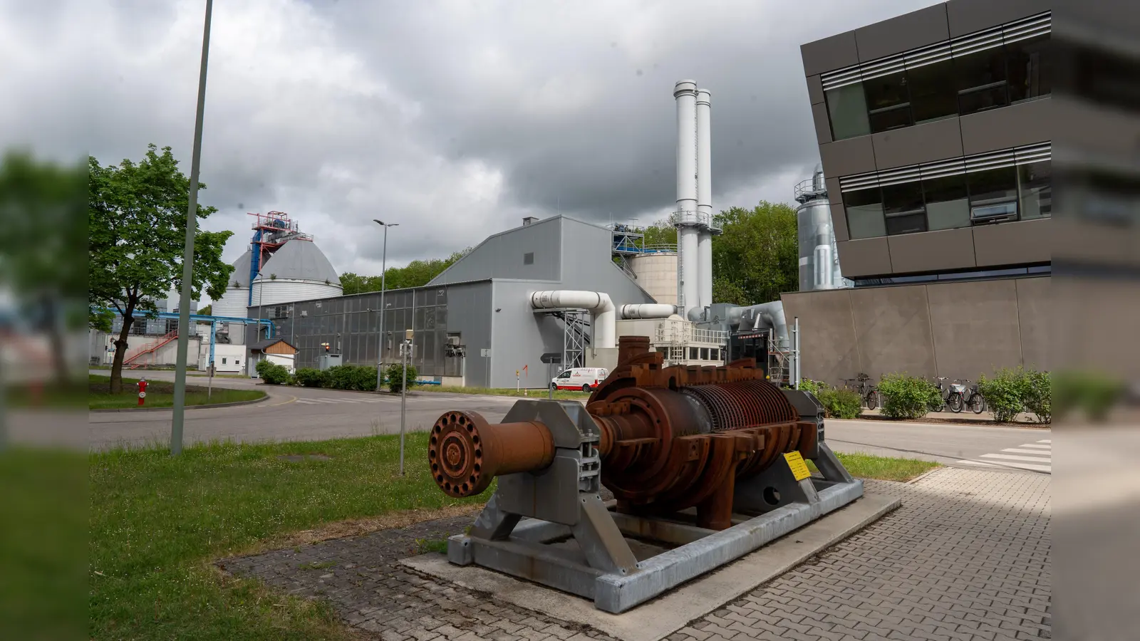 Der Kraftwerksstandort Zolling.  (Foto: Aneta Ufert/StMWi )