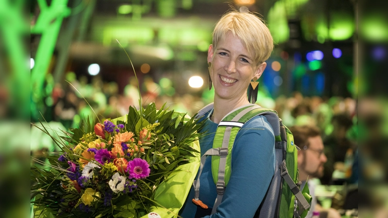 Katrin Habenschaden will Münchens erste grüne Oberbürgermeisterin werden. (Foto: Grüne)