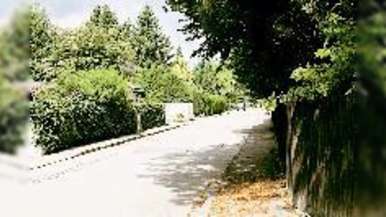 In dieser Straße wird der Ex-Nationaltorhüter bald mit seiner Familie wohnen.  (Foto: Redaktion)