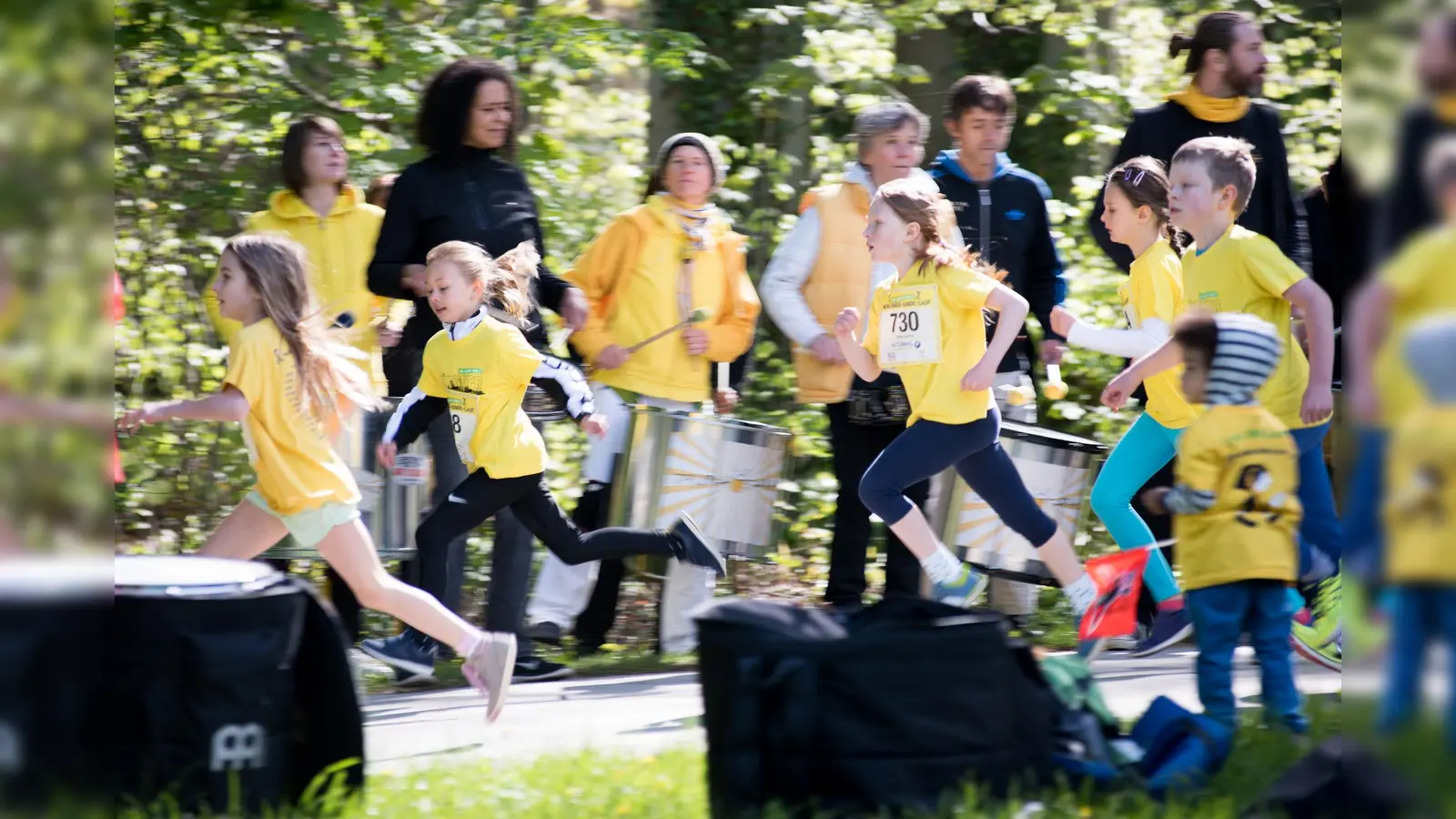 Auch die Nachwuchsläufer gehen beim Münchner-Kindl-Lauf wieder auf die Strecke. (Foto: Cliff Adler)