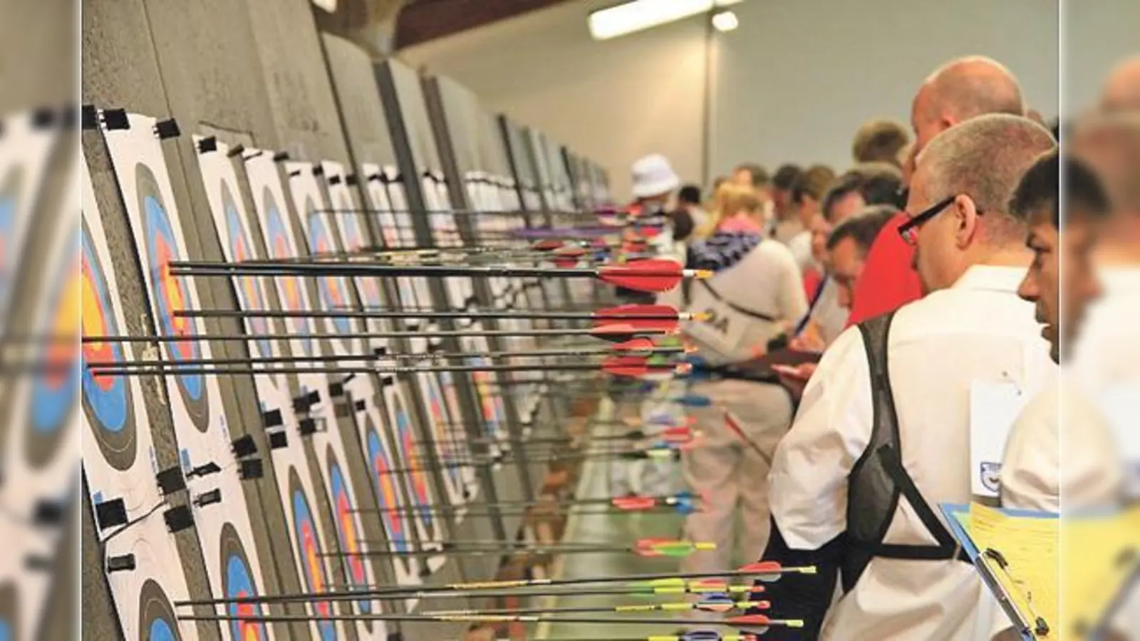 Spannend wird es auch wieder am Wochenende, wenn die Teilnehmer sich bei der Deutschen Meisterschaft im Bogenschießen messen. 	 (Foto: PSV München)