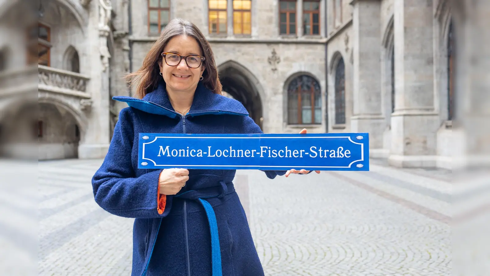 SPD-Stadträtin Kathrin Abele freut sich, dass nach ihrer Genossin eine Straße benannt wird. (Foto: D. Köberle (SPD/Volt))