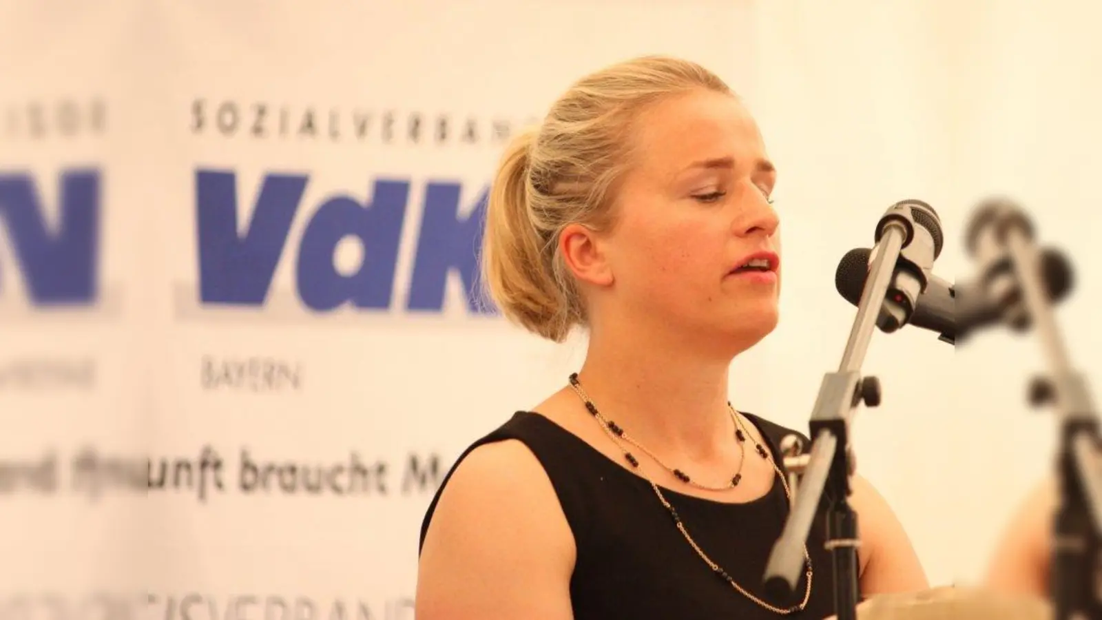 VdK-Landesvorstand Verena Bentele. (Foto: job)