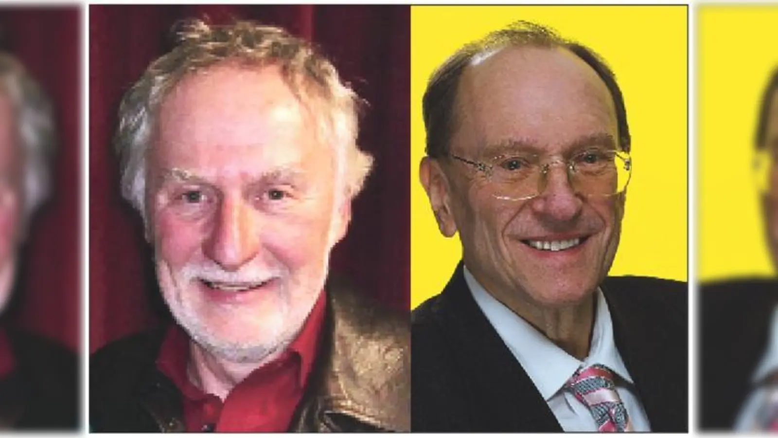 Roland Krack von der SPD (links) initiierte den Kulturpreis und Berndt M. Hirsch (FDP) soll zur Umsetzung ein Konzept erarbeiten. 	 (Foto: ikb, Privat)
