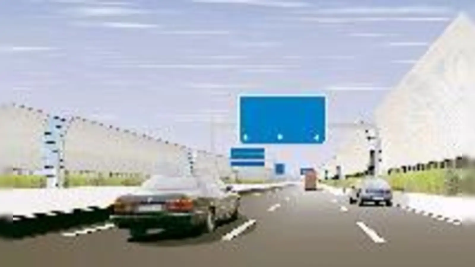 Flüsterasphalt und Lärmschutzwände sollen die Einhaltung der Grenzwerte garantieren. Die Stadt Garching ist mit den geplanten Maßnahmen zufrieden.	 (Foto: Autobahndirektion Südbayern, ABC Fotosatz)