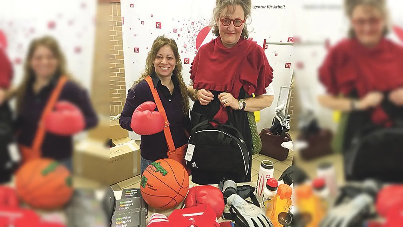 Auch Sportsachen gibt es beim Rotary-Charity-Basar.  	 (Foto: VA)