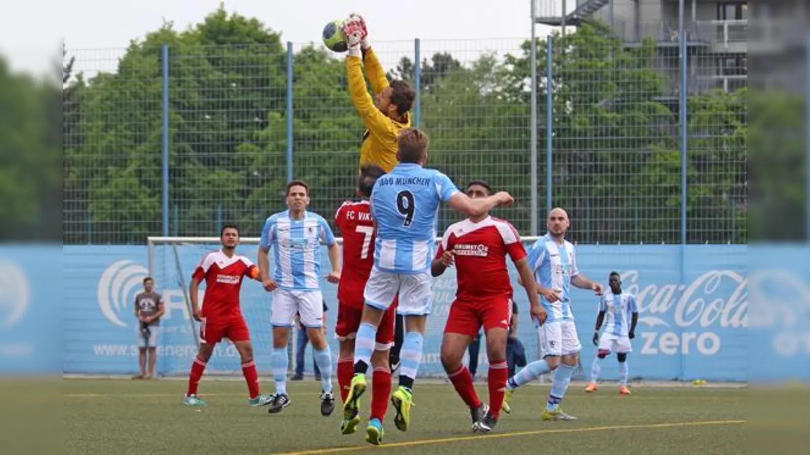 Zittern um den Aufstieg: Giesinger Amateur-Reserve.  (Foto: A. Wild)