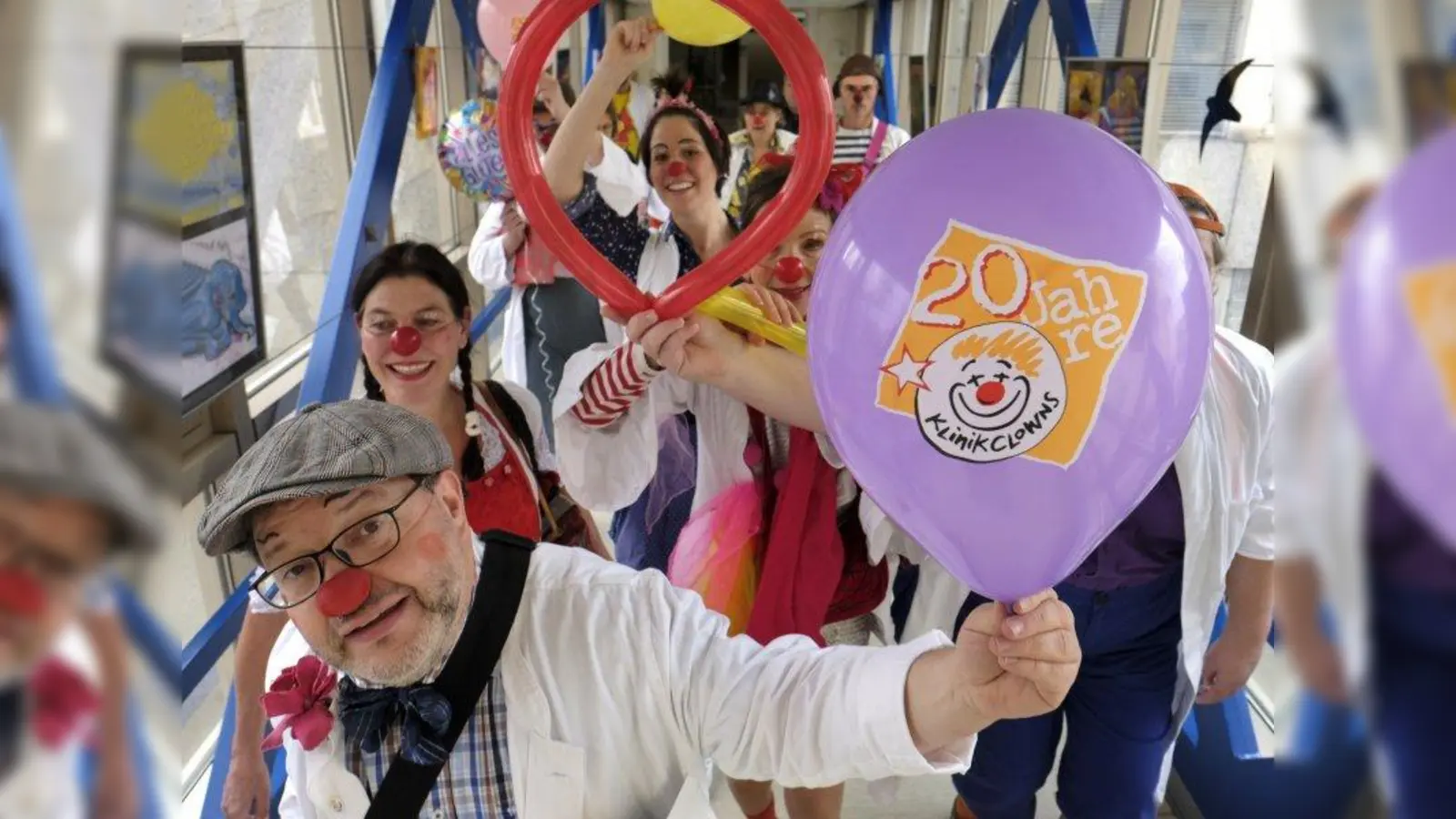 Die KlinikClowns feiern 20-jähriges Jubiläum und laden zu einem bunten Benefiz-Gala Abend ein. (Foto: Manfred Lehner)