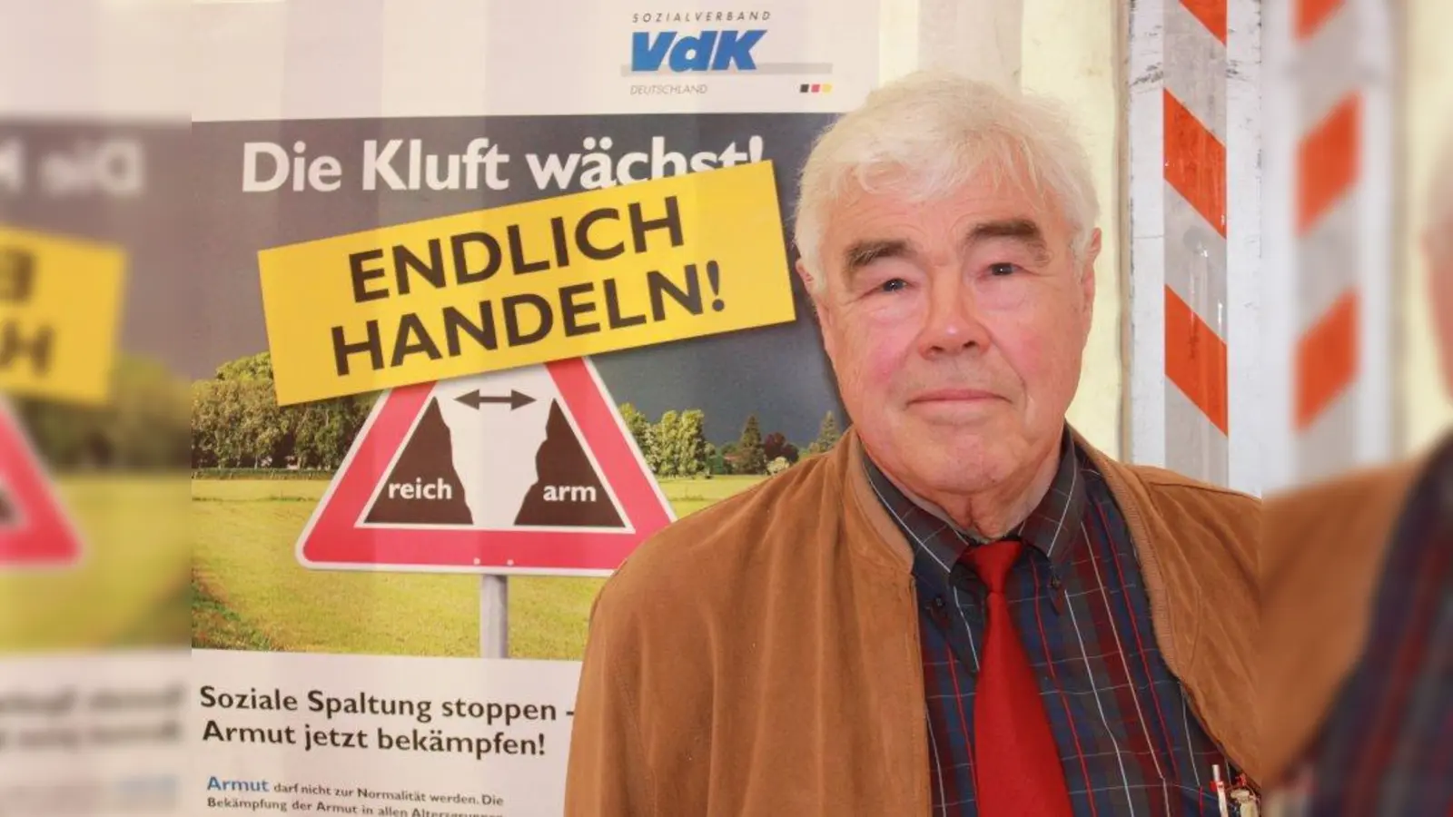 Volker Wettmann wurde als Vorsitzender des VdK Hadern-Neuried im Amt bestätigt. (Foto: job)