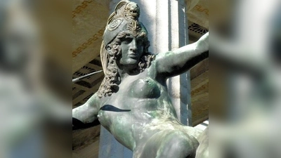 Darstellung einer Amazone.  (Foto: Doris Fuchsberger)