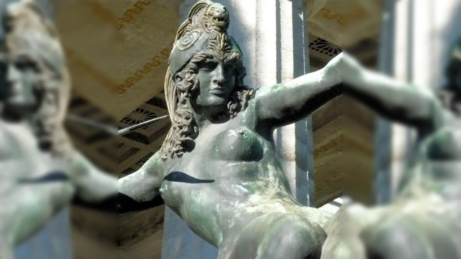 Darstellung einer Amazone.  (Foto: Doris Fuchsberger)