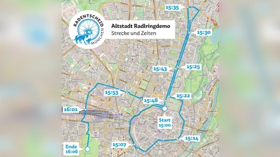 Die Radl-Demo startet auf dem Odeonsplatz und endet auf der Theresienwiese. (Foto: VA)