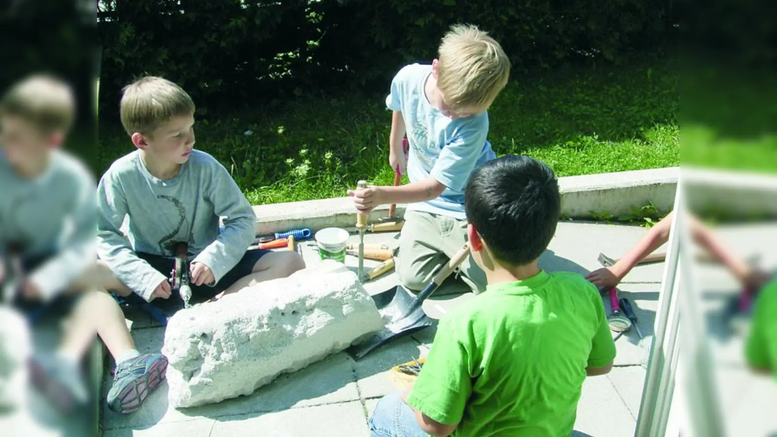 Spielend und kreativ die Welt entdecken: in der Montessori-Kinderwerkstatt werden Kinder gezielt gefördert. (Foto: pi)