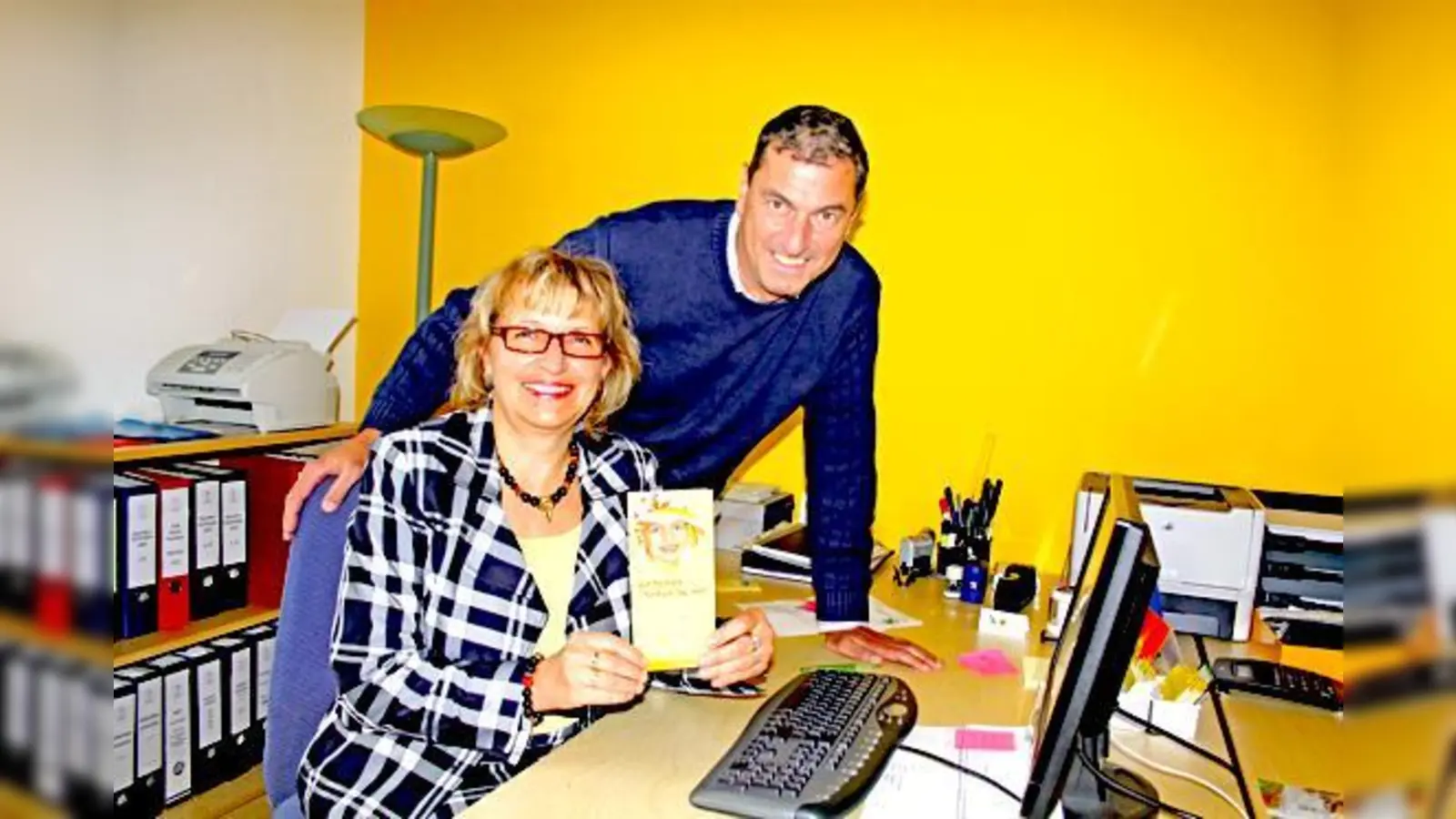 Christa Sauer und Hans Kiel von der »Elterninitiative Krebskranke Kinder« helfen Betroffenen. Im Oktober feiert der Verein 25-jähriges Bestehen.	 (Foto: ko)