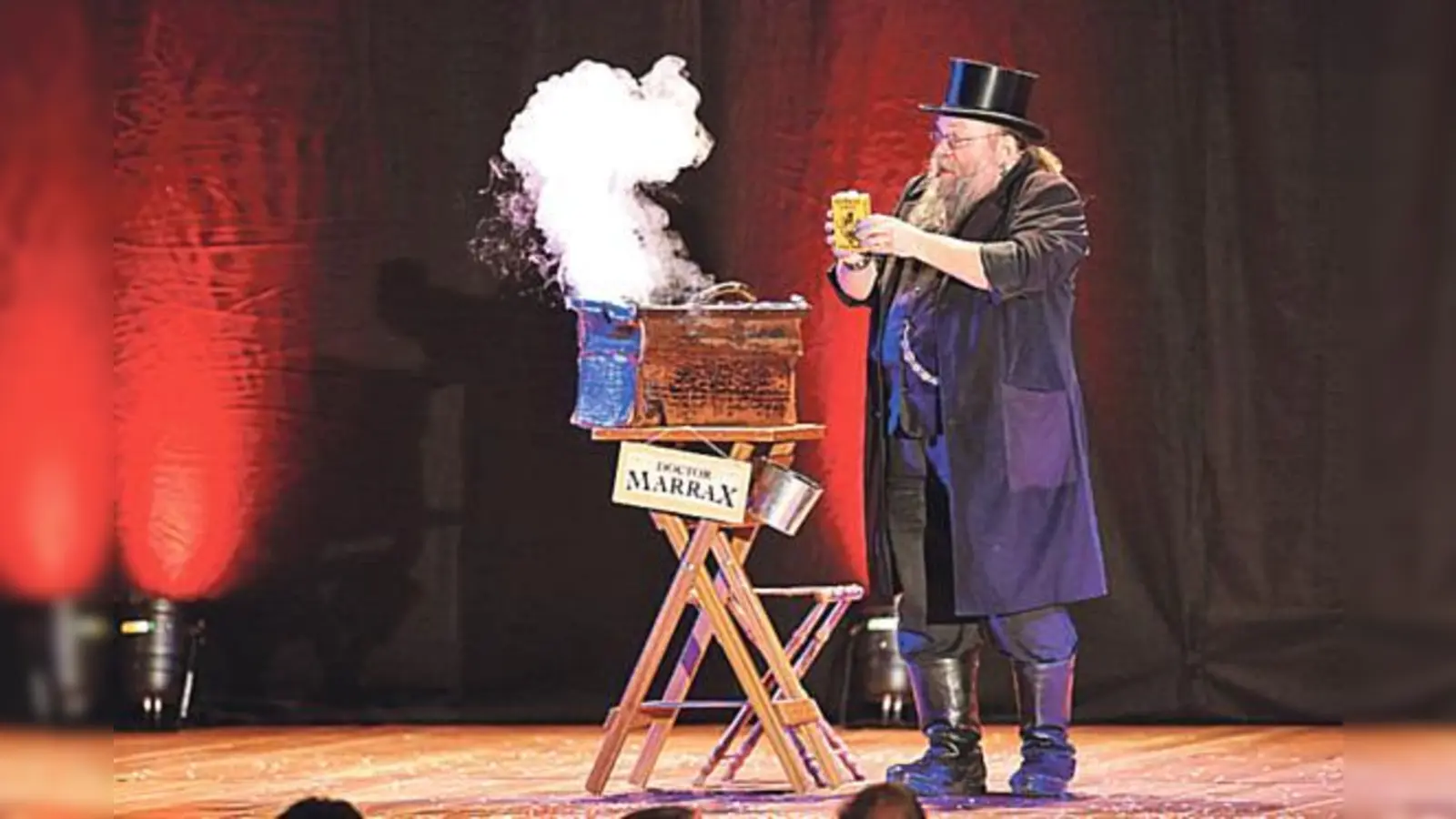 Die Neufahrner SPD wird 50  die Tricks von »Doktor Marrax« stammen aus dem Mittelalter.	 (Foto: VA)