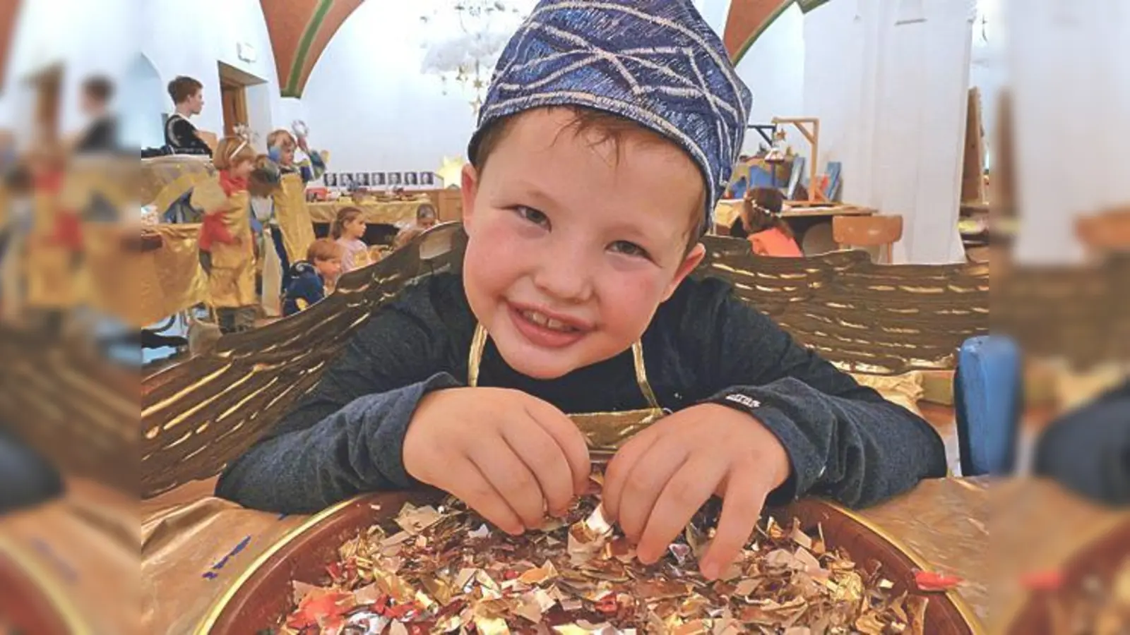 Spaß, Aufregung, kreativeStunden: Die Kinder freuen sich über das Angebot in der Himmelswerkstatt.	 (Foto: Soir)