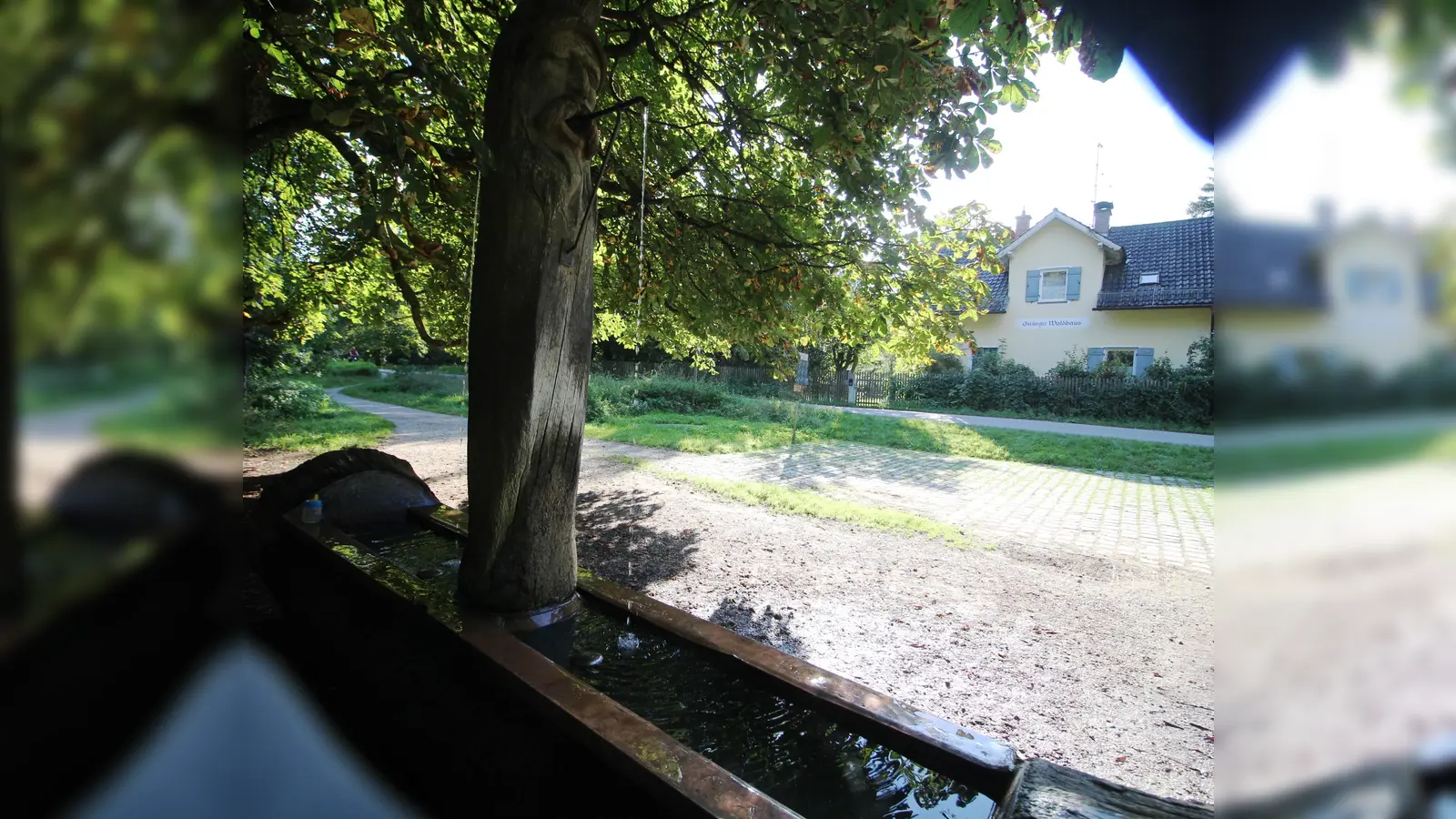 Ein Druckknopfsystem soll den St.-Martins-Brunnen beim Giesinger Forsthaus künftig hygienisch einwandfrei machen und Wasser einzusparen helfen. (Foto: RedHe)