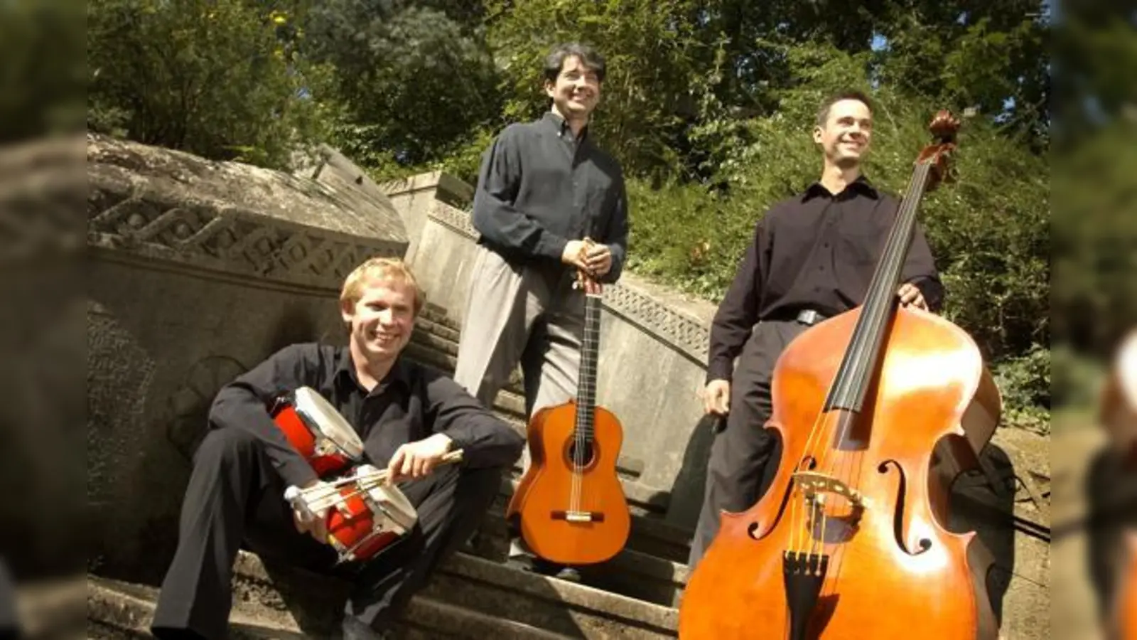 Stefan Grasse - Gitarre, Raphael Kempken - Percussion, Tobias Kalisch - Kontrabass	 (Foto: privat)