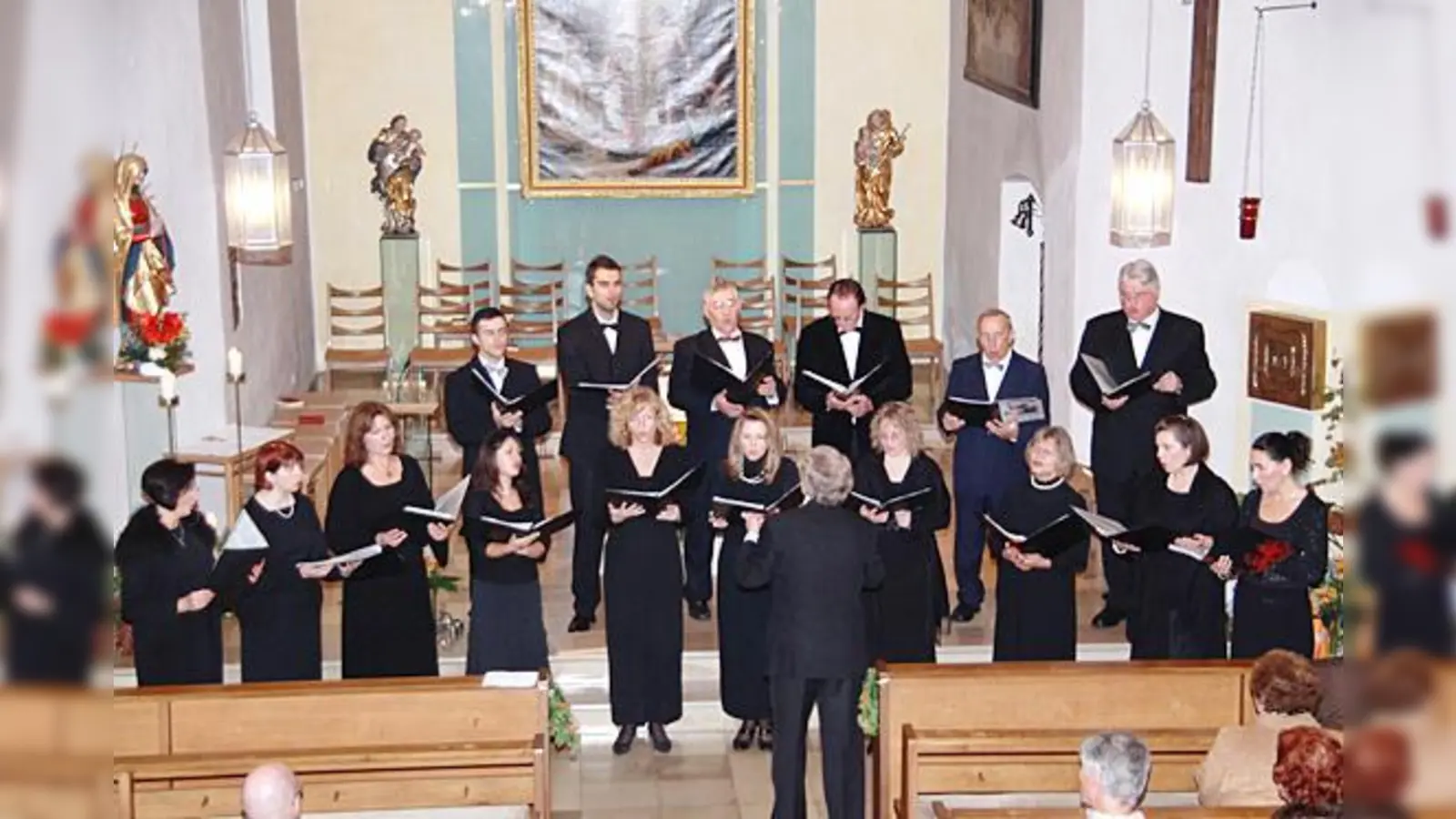 Ganz ohne Instrumentalbegleitung präsentiert sich der Chor Singidunum.  (Foto: VA)