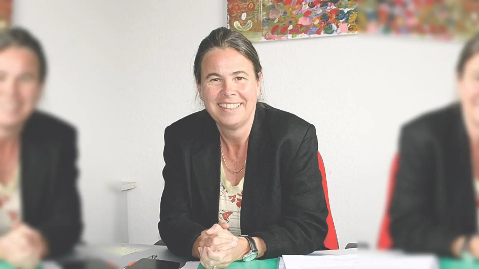 Die neue Geschäftsführerin Ute Steiner freut sich auf die vielseitigen Aufgabenbereiche bei der Nachbarschaftshilfe.	 (Foto: hol)