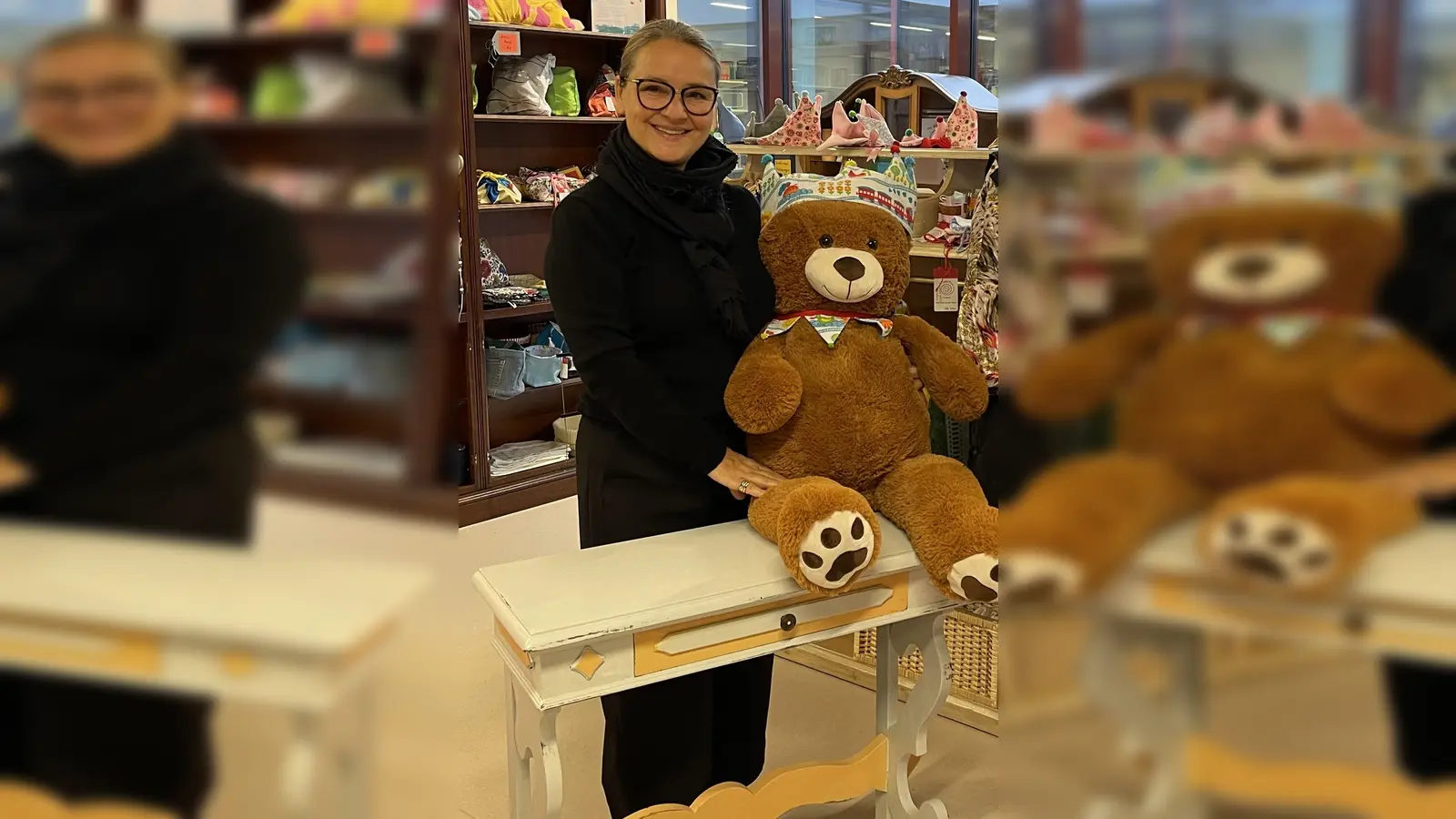  Spiri Schnabel und ihre Klawotte-Team freuen sich auf viele Kunden in der Klawotte Kinder und kreativ. (Foto: hw)