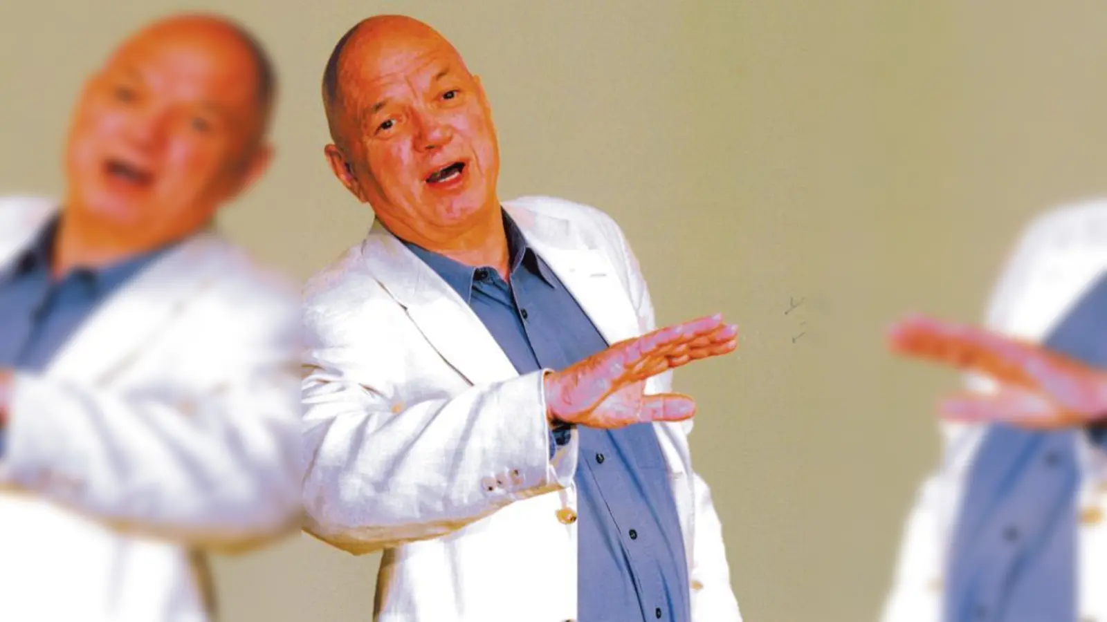 Jörg Hube tritt mit seiner Lesung kostenlos im »Gleis 1«  (auf.Foto: VA)